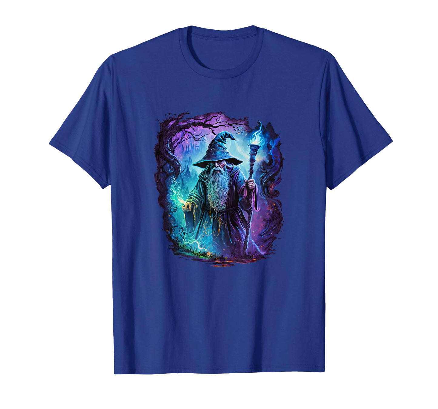 Retro Magical Wizard Fantasy T-Shirt