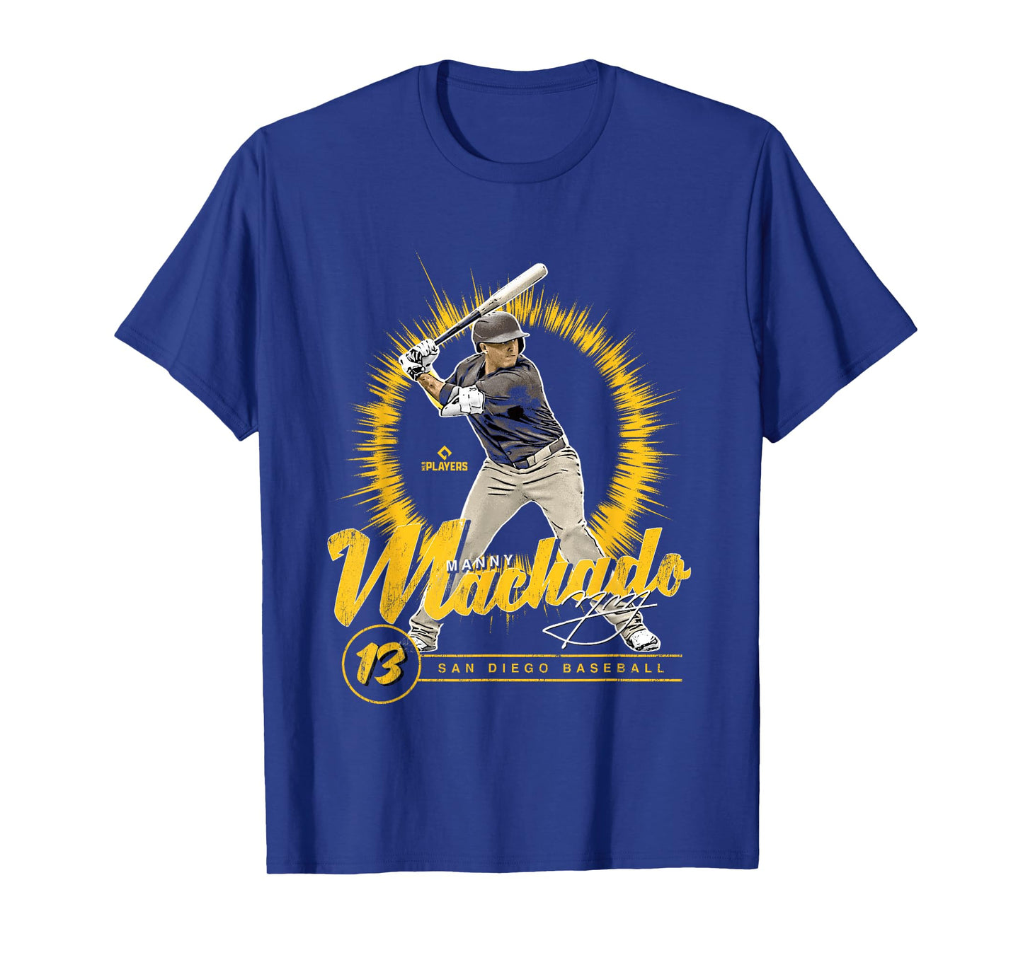Manny Machado | San Diego MLB Baseball Players| MLBMMA305N T-Shirt