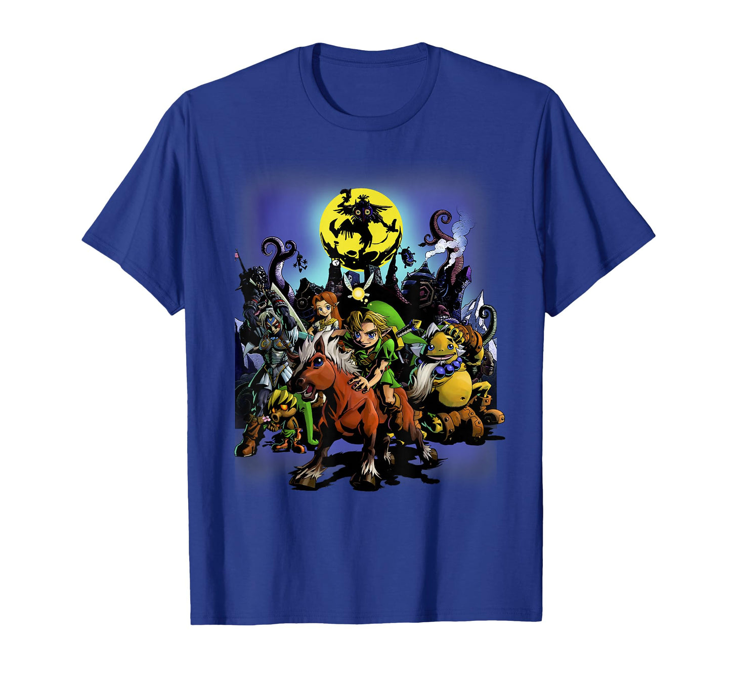 The Legend of Zelda: Majora's Mask Link & Friends Full Moon T-Shirt