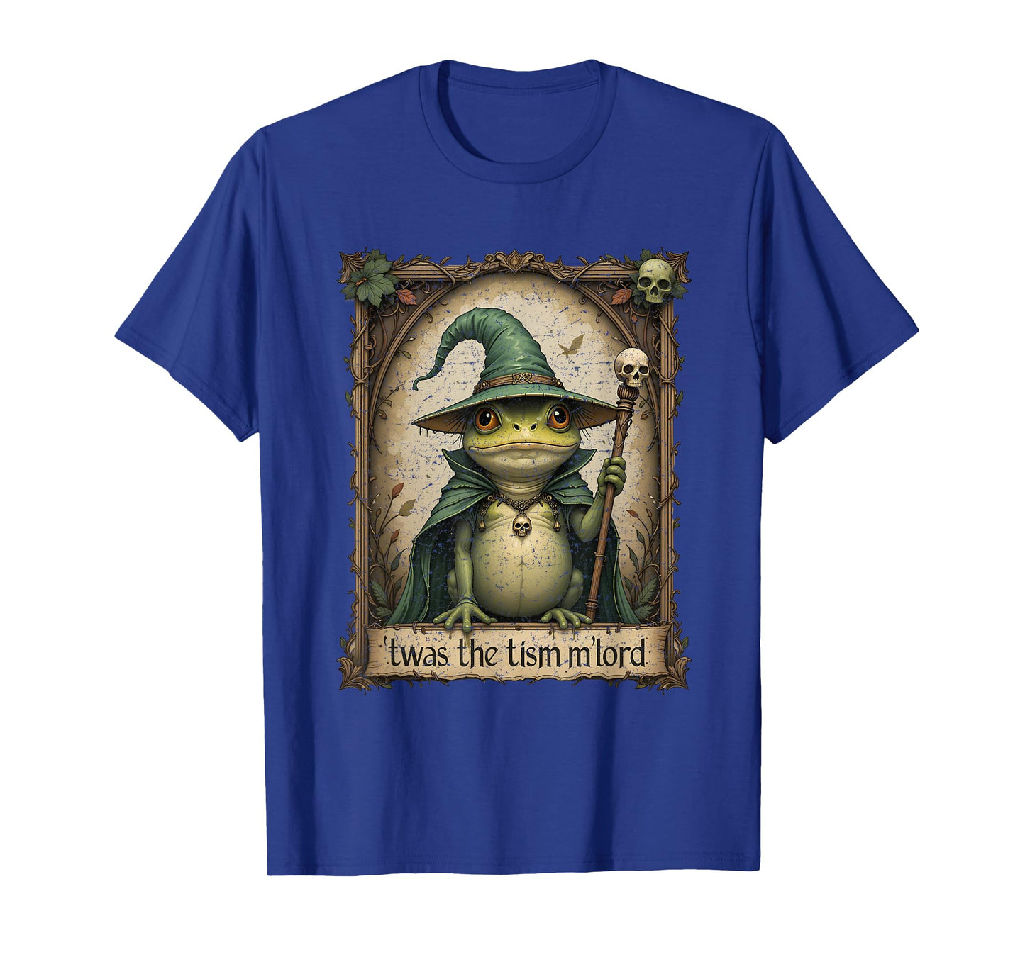 TWAS The Tism M Lord Funny Meme History Knight Frog T-Shirt