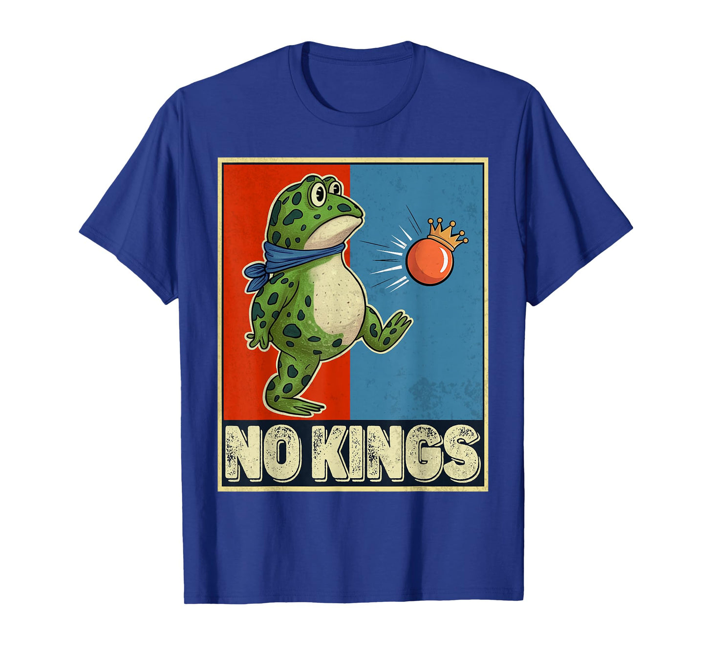 Portland Frog Protest for Men and Women No Kings T-Shirt