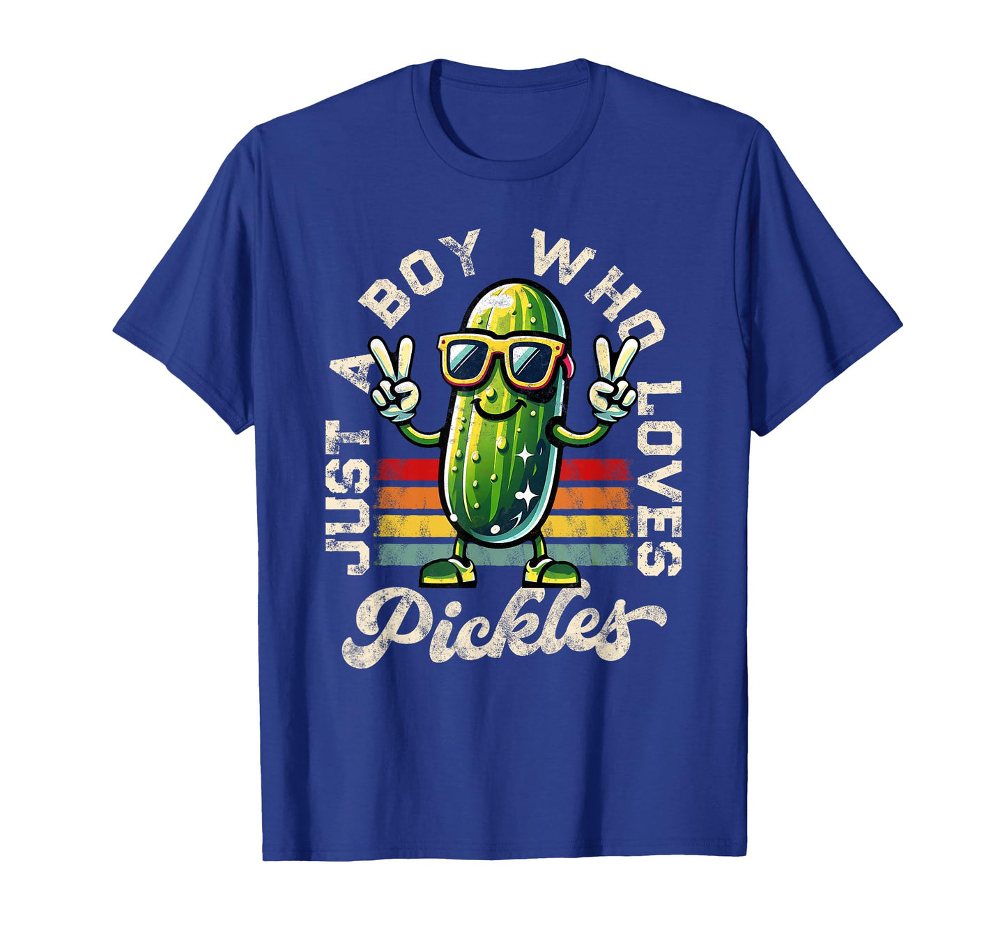 Just a Boy Who Loves Pickles Pickle Teen Boys Toddler Kid T-Shirt