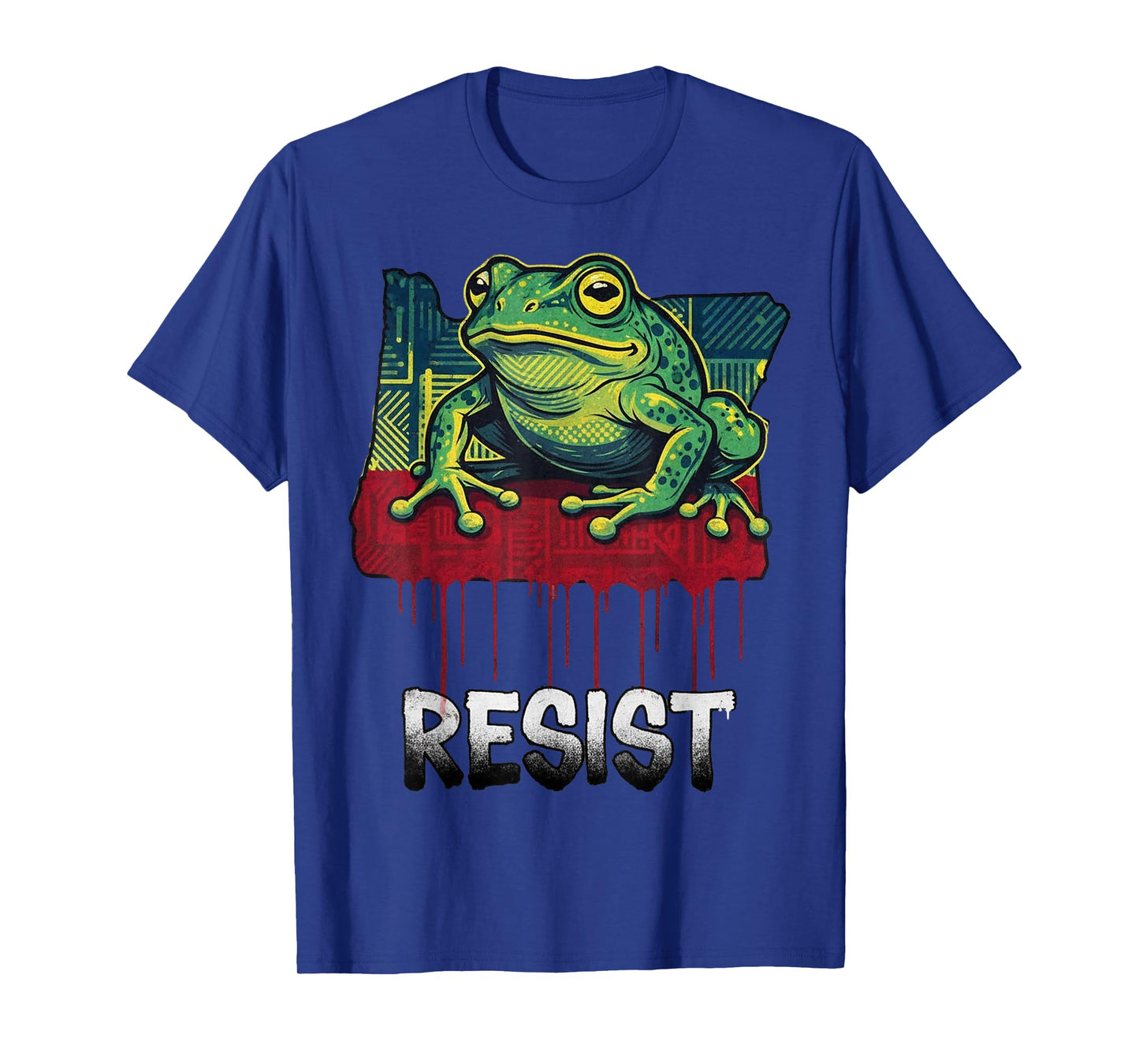 Portland Frog Protest Shirt Funny Portland Frog Protest T-Shirt