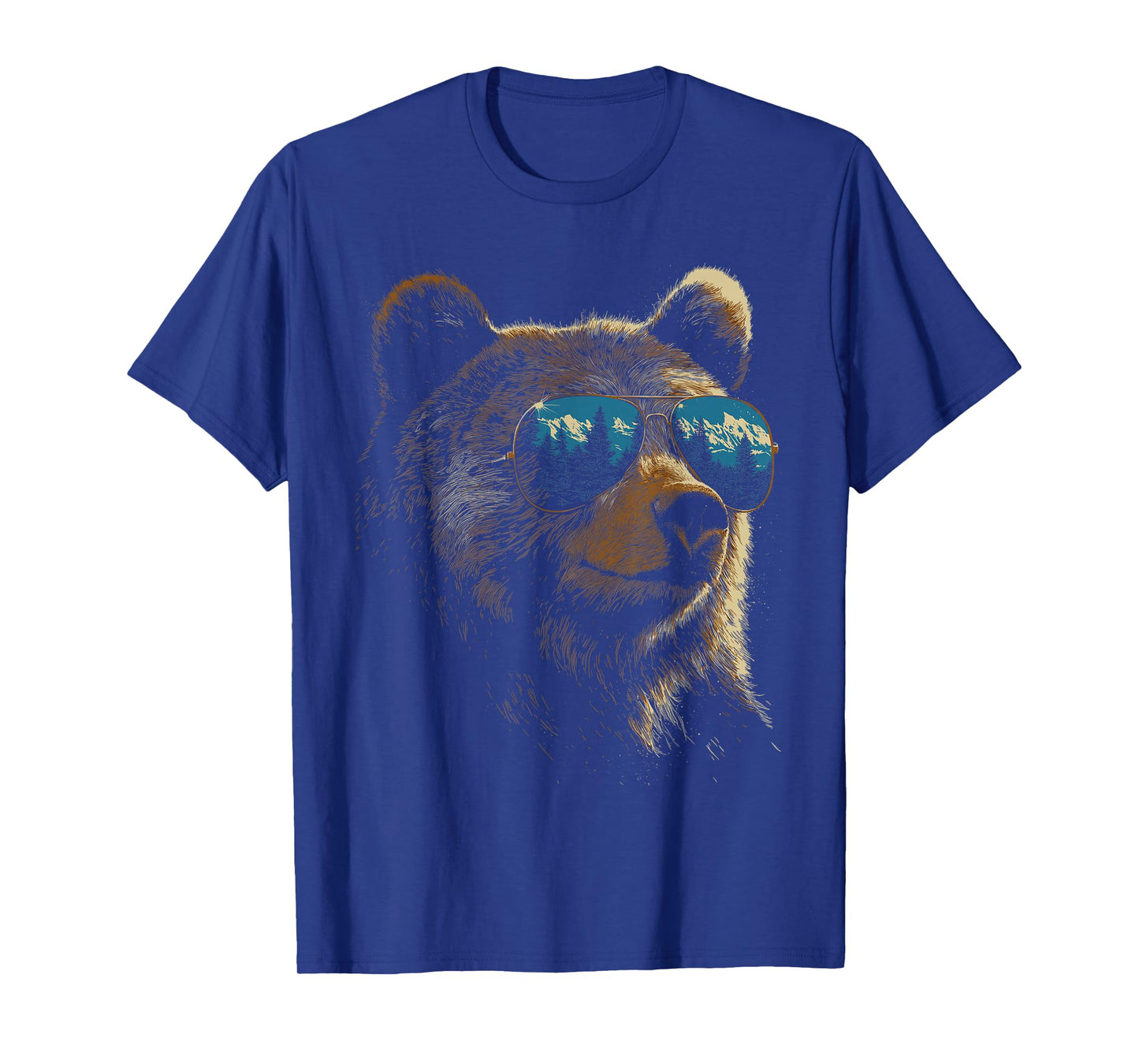 Retro Novelty Men Women Kids Funny Bear T-Shirt