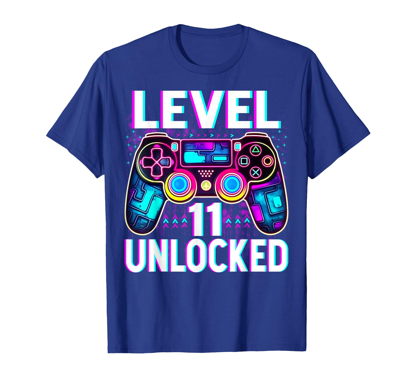 Level 11 Unlocked Shirt Funny Video Gamer Geek 11th Birthday T-Shirt