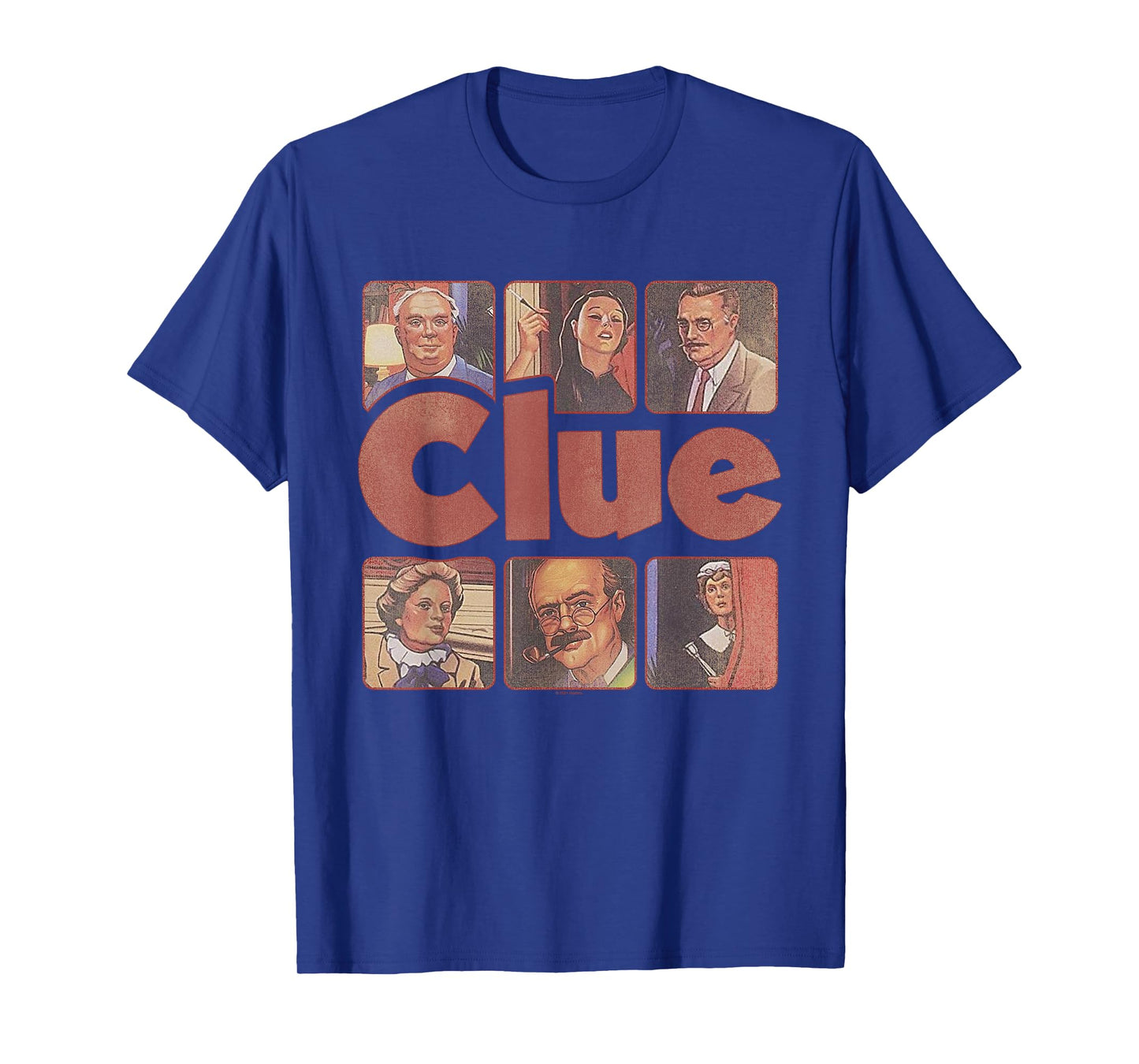 Clue Characters from 1986 T-Shirt