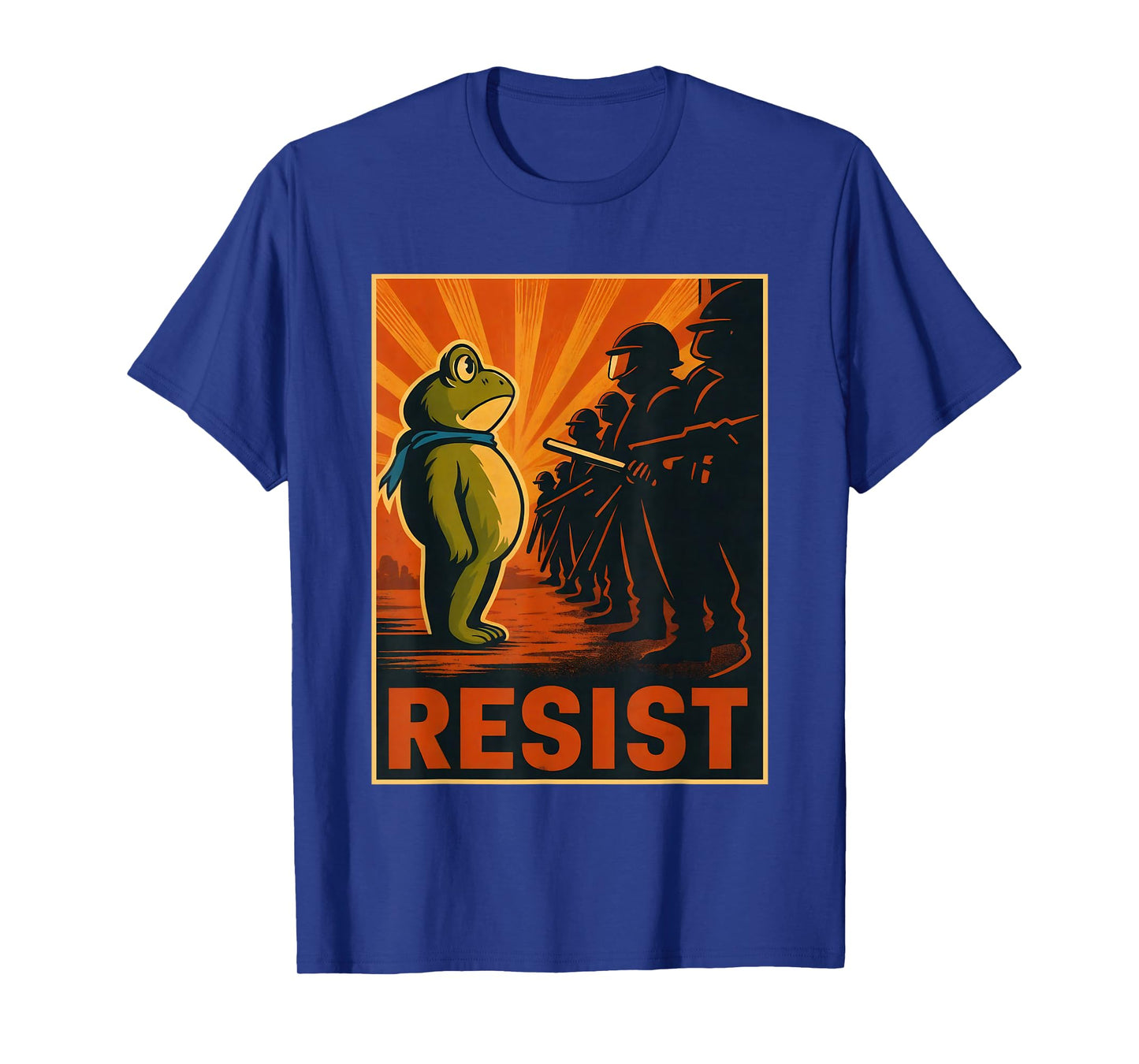 Frog Resist Portland Frog Protest - Portland Frog Activist T-Shirt