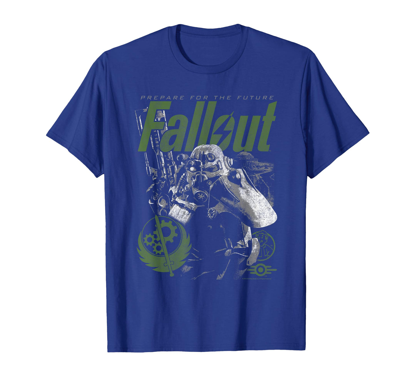Fallout Video Game Brotherhood of Steel Armor T-Shirt