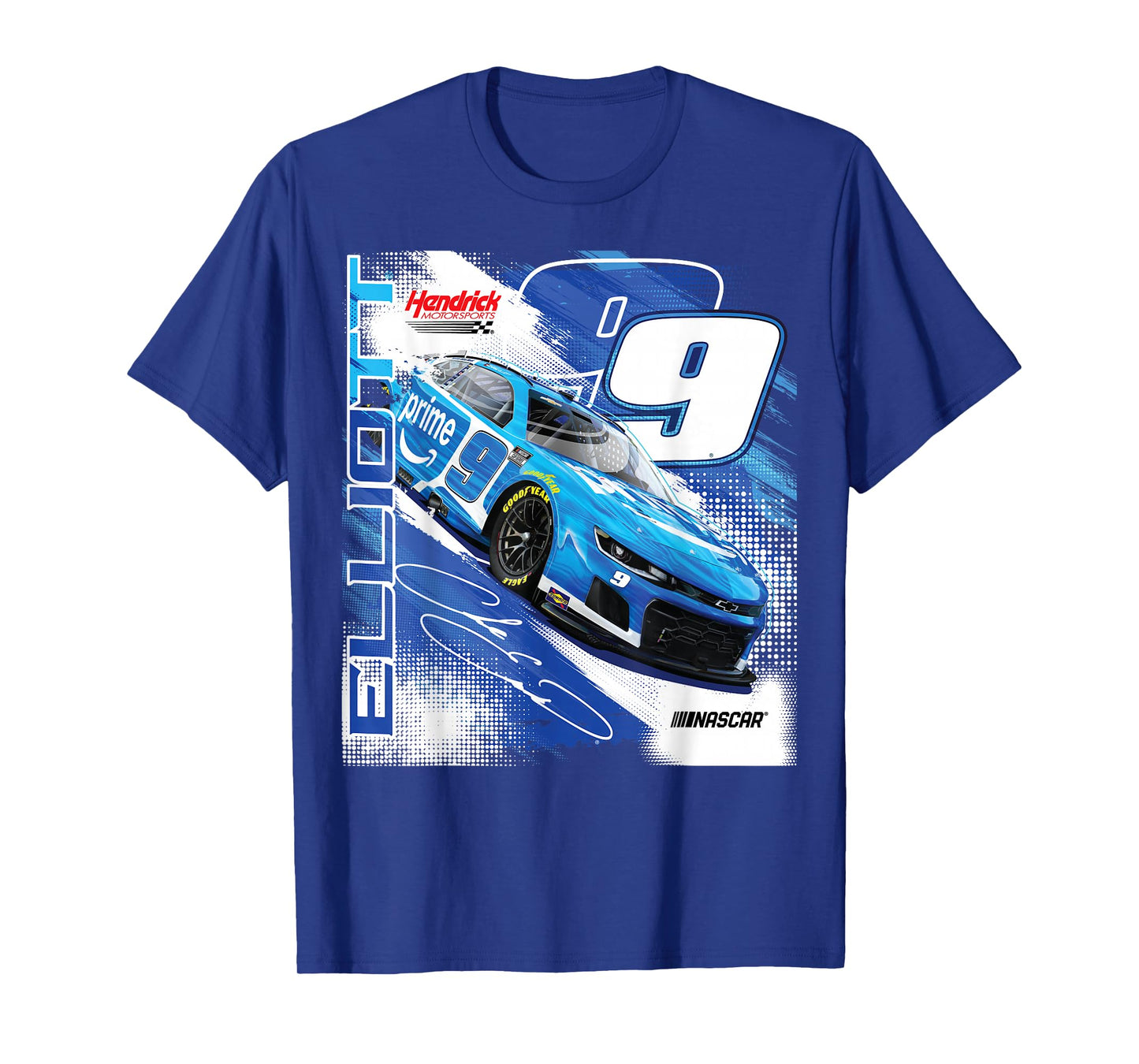NASCAR - Chase Elliott #9 Prime - Hendrick Motorsports T-Shirt