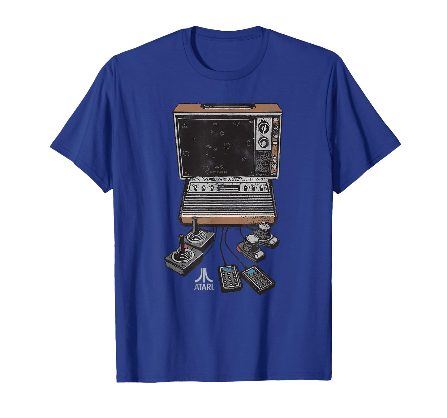 ATARI Retro Console & Tube TV Video Game T-Shirt