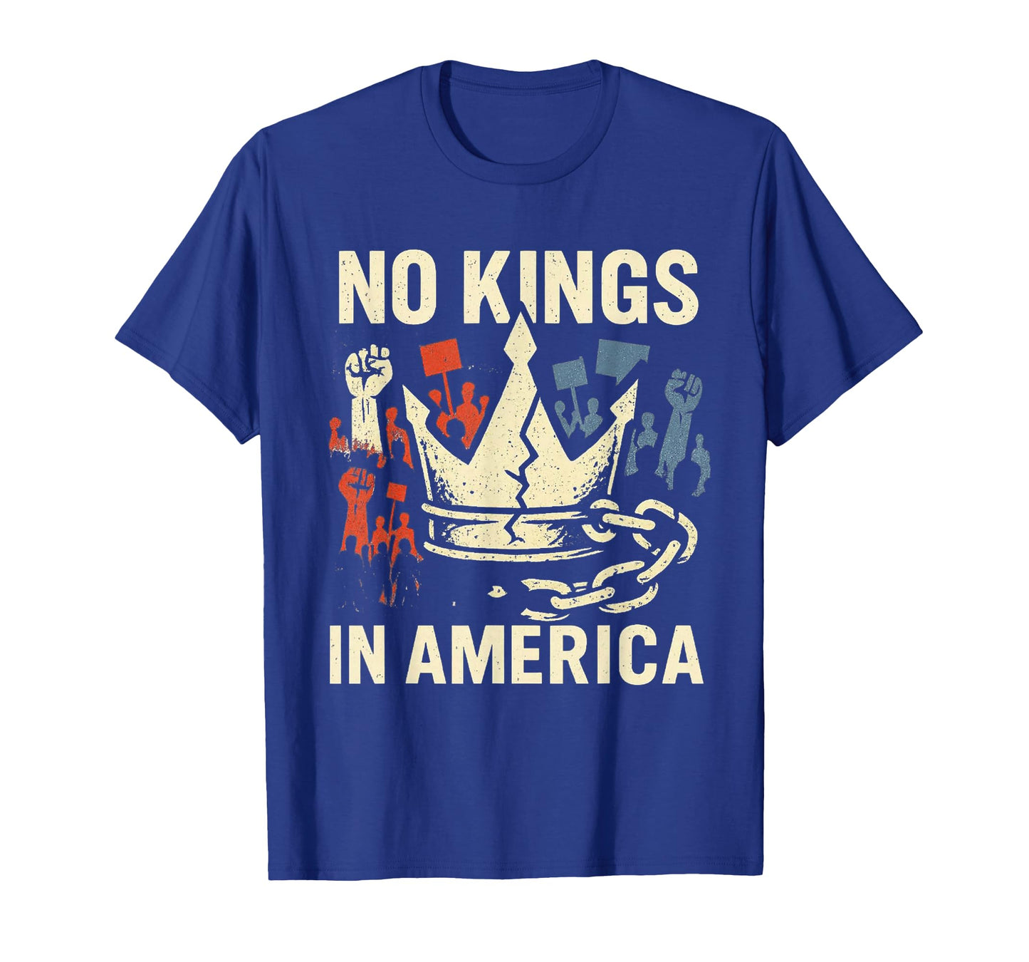No Kings In America Pro Democracy T-Shirt