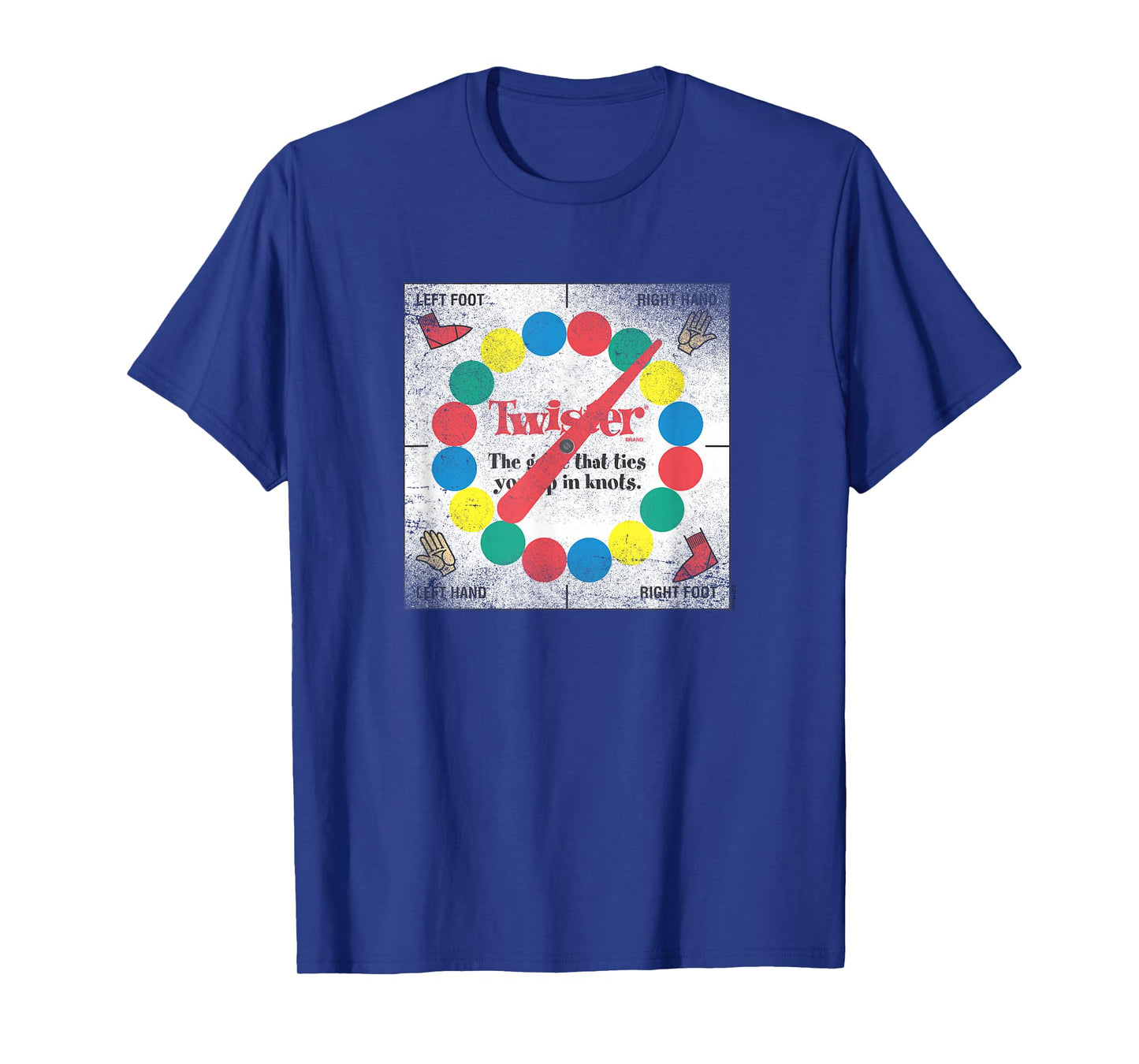 Twister Distressed Classic Game Board T-Shirt