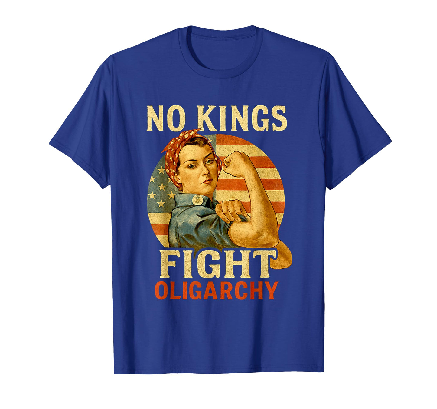 No Kings Fight Oligarchy No Kings in America Women T-Shirt