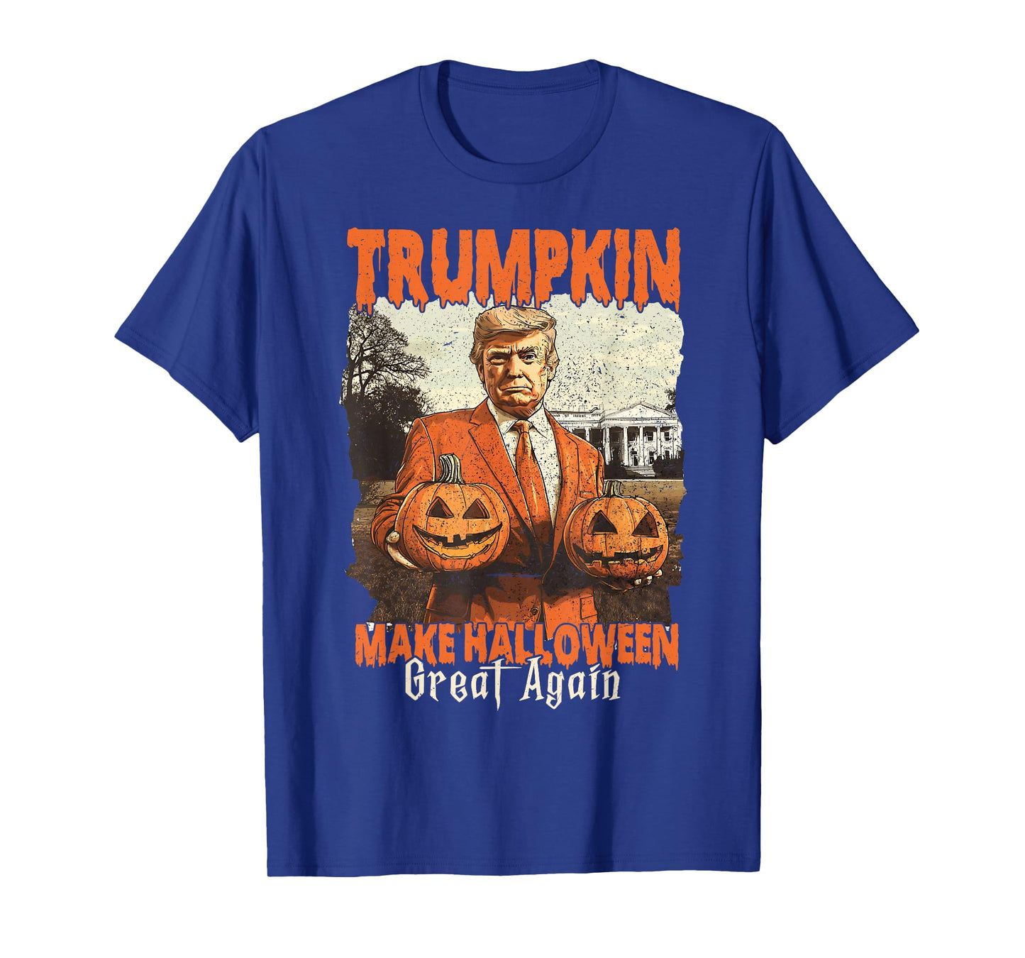 Trumpkin Make Halloween Great Again Funny Jack O Lantern T-Shirt