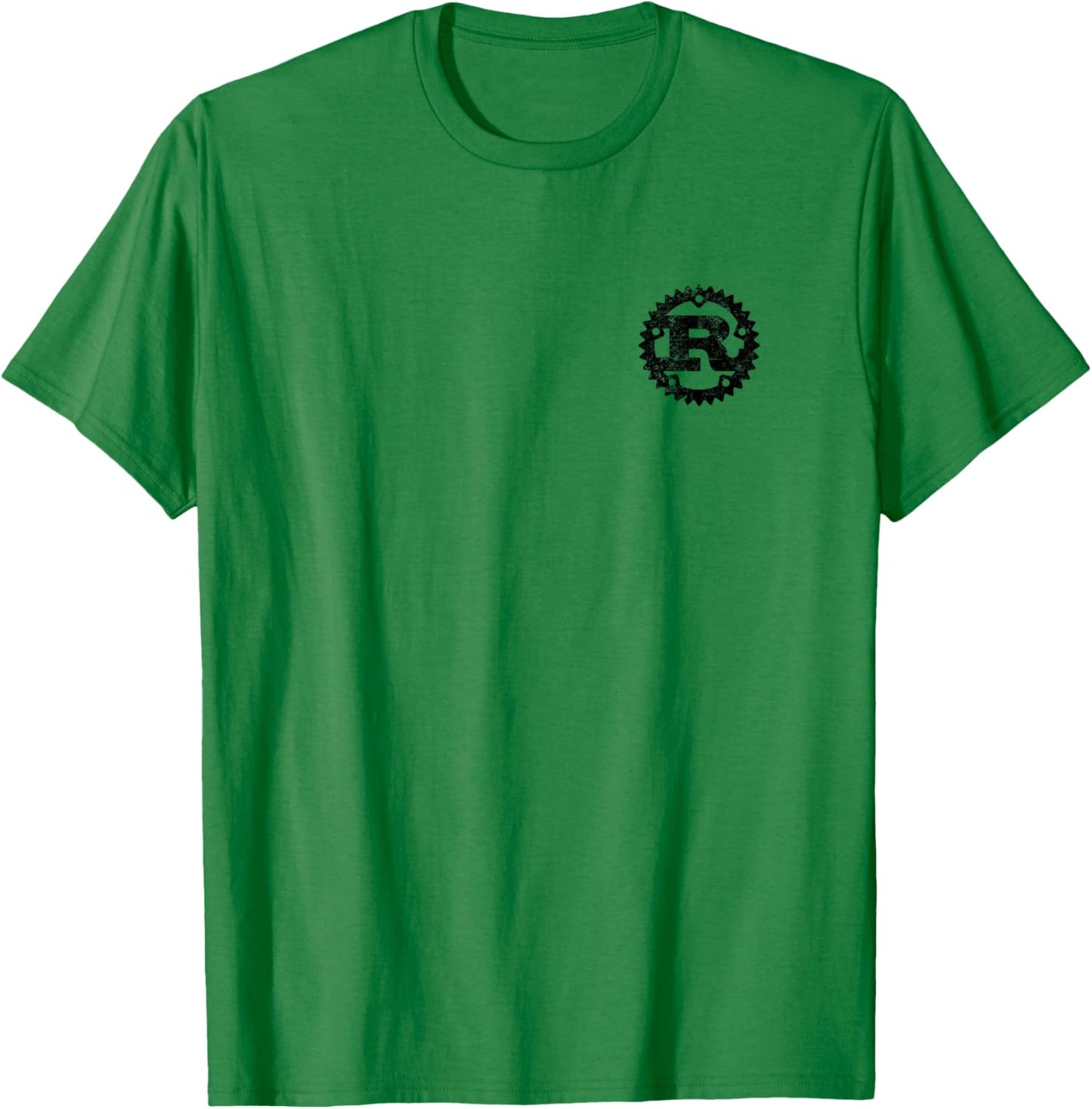 Rust Programming Logo Rust Logo for Programmers T-Shirt - T-Shirt | Irish Green