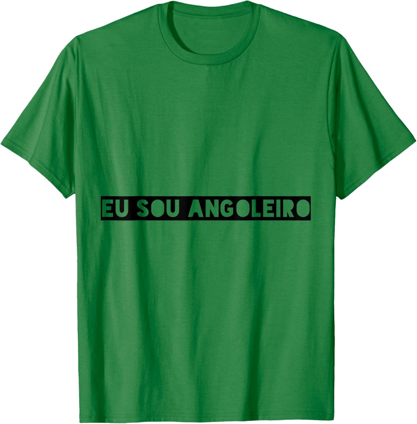 Eu Sou Angoleiro | Capoeirista Clothing | Capoeira Angola T-Shirt - T-Shirt | Irish Green