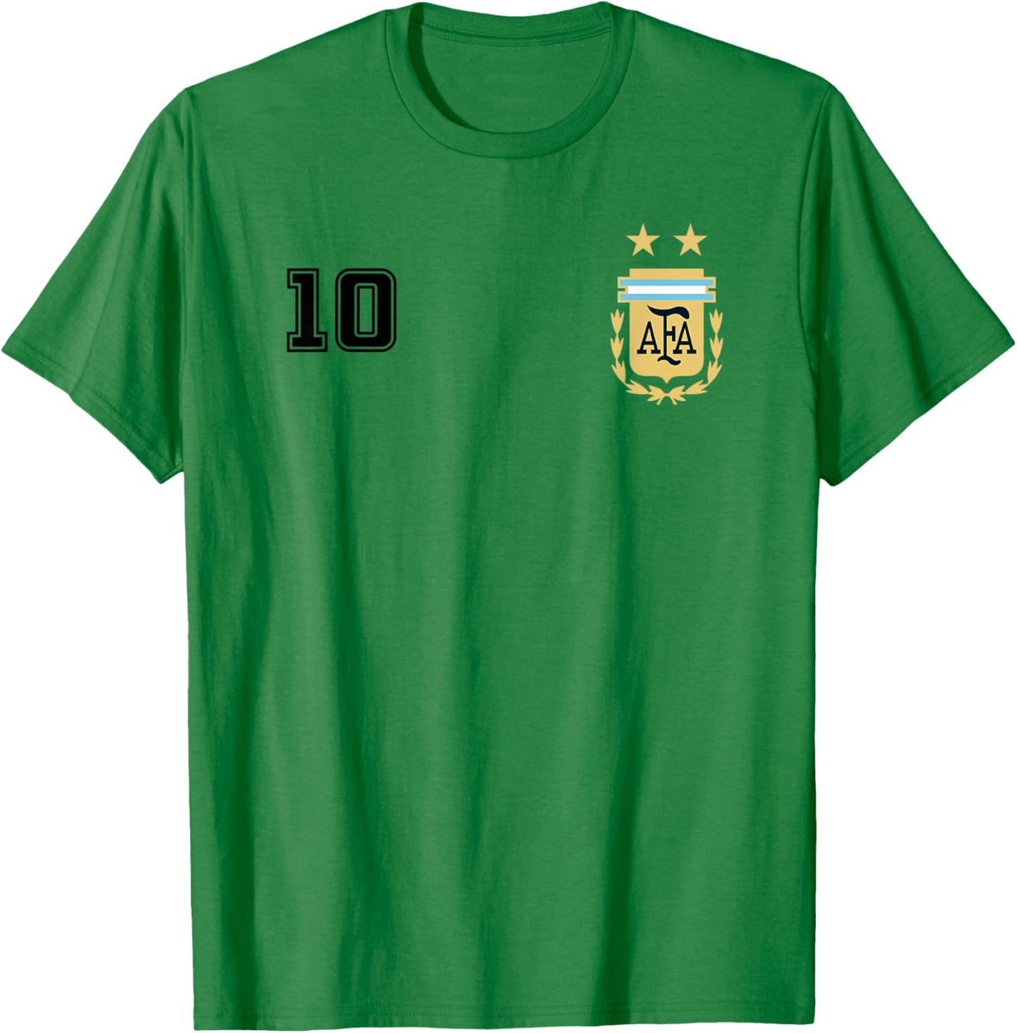 Argentina Flag Jersey Vintage Futbol Soccer Remera Argentina T-Shirt - T-Shirt | Irish Green