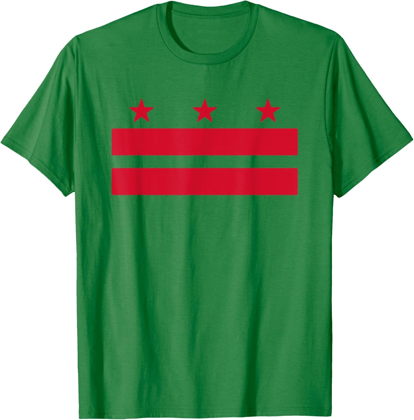 Washington DC Flag District of Columbia Souvenir Men Women T-Shirt - T-Shirt | Irish Green