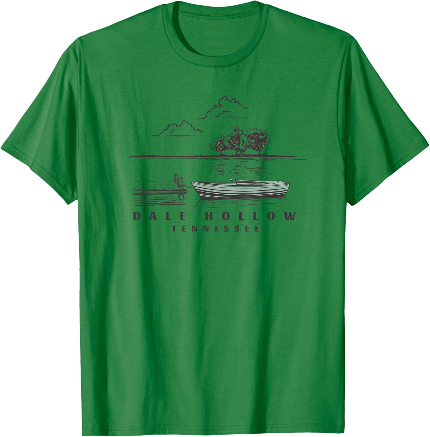 Dale Hollow Tennessee T-Shirt - T-Shirt | Irish Green