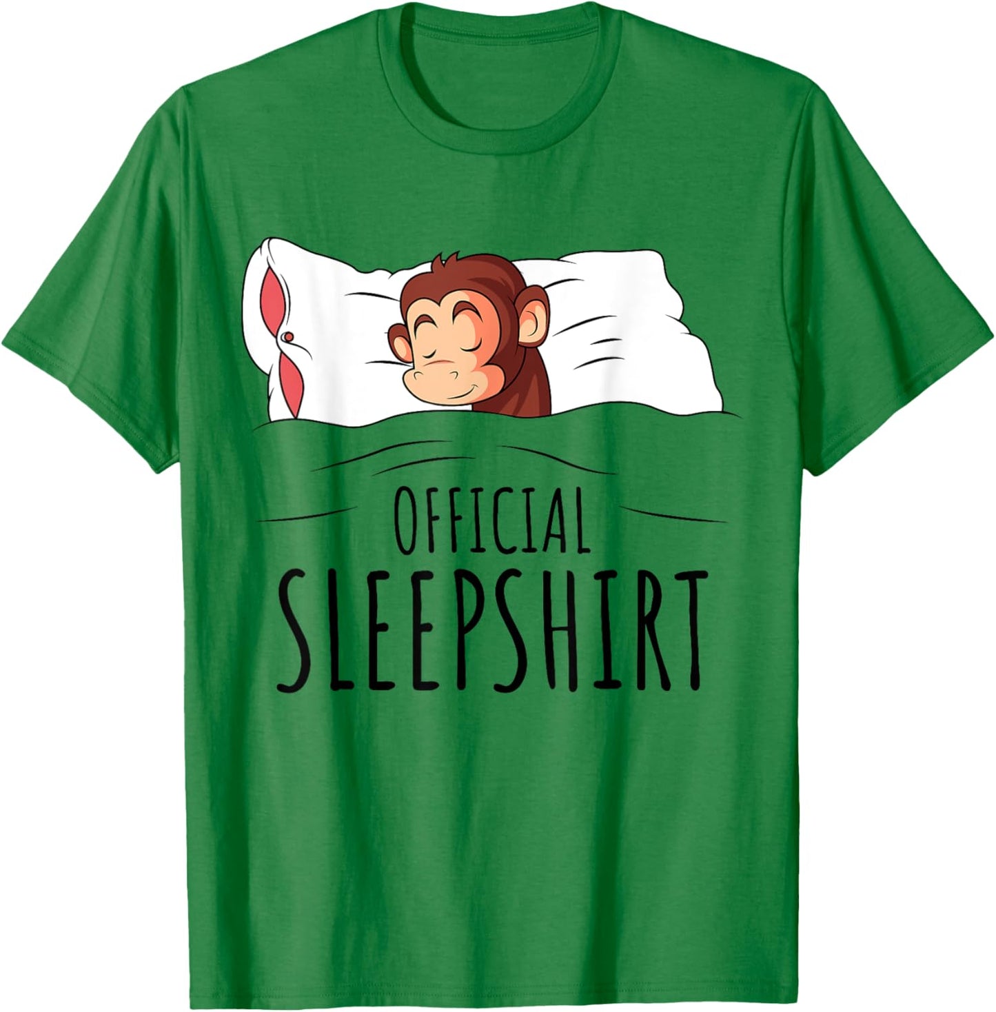 Monkey Official Sleepshirt T-Shirt - T-Shirt | Irish Green