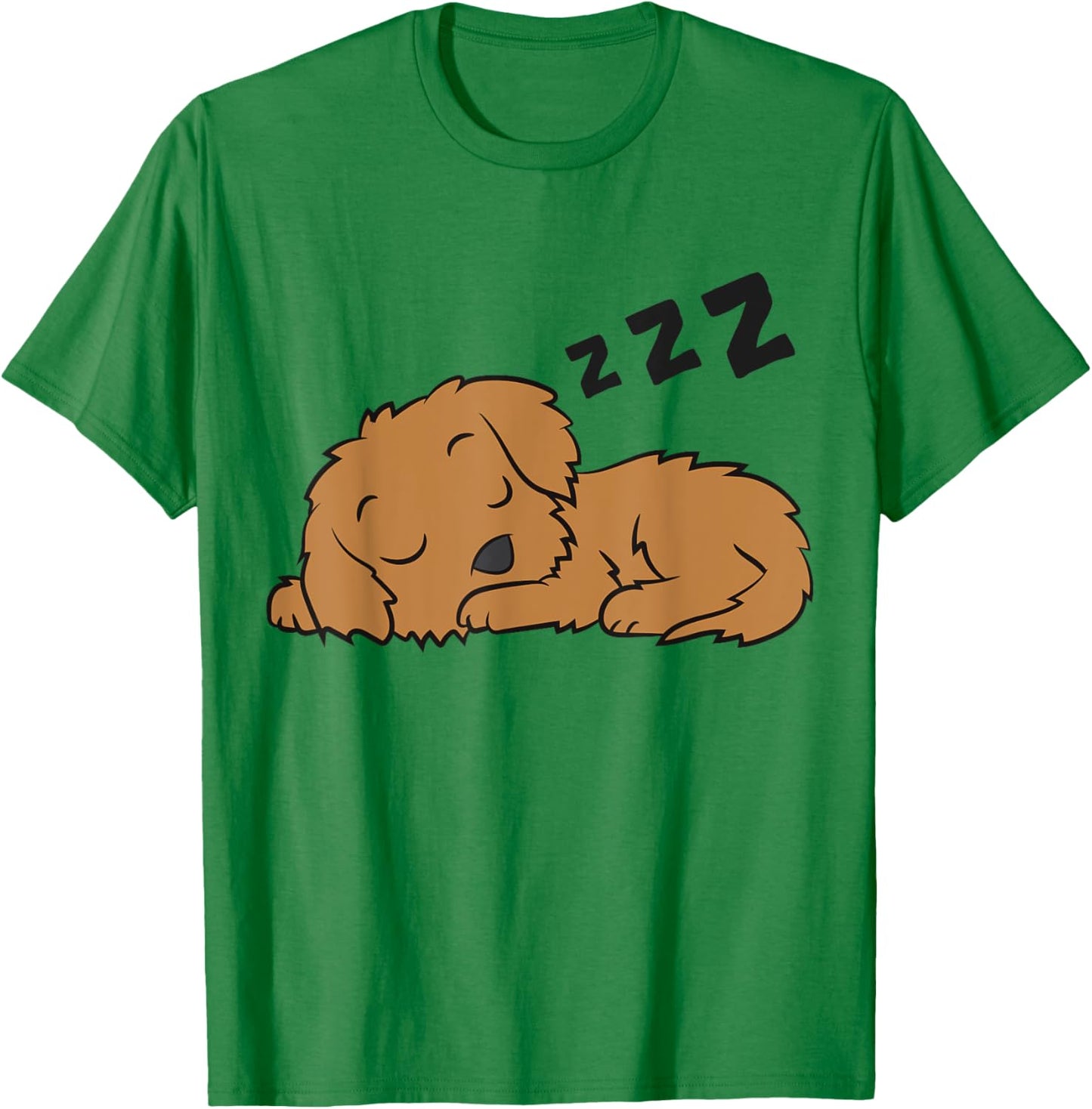 Cockapoo Dog Pajama Funny Sleeping Cockapoo Women Girls Kids T-Shirt - T-Shirt | Irish Green