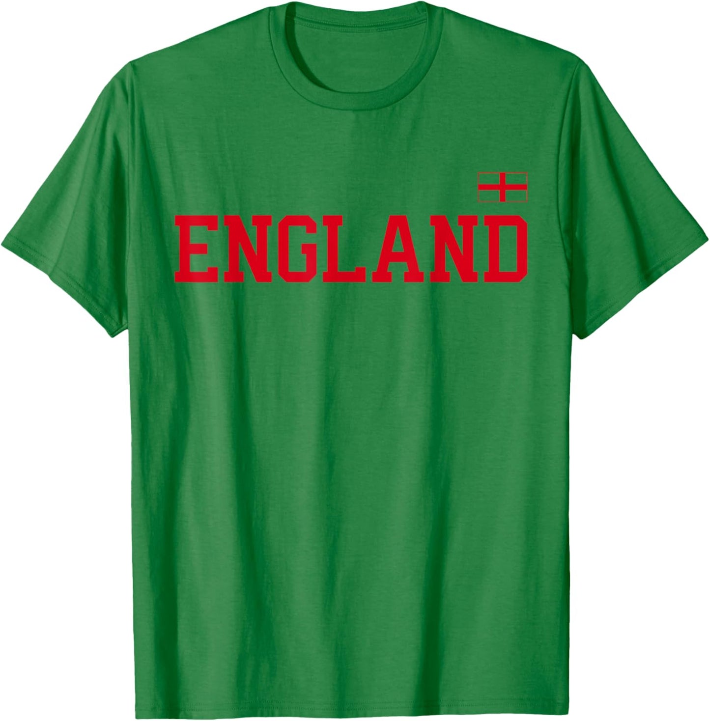 England T Shirt Women Men Kids English Soccer English Flag T-Shirt - T-Shirt | Irish Green