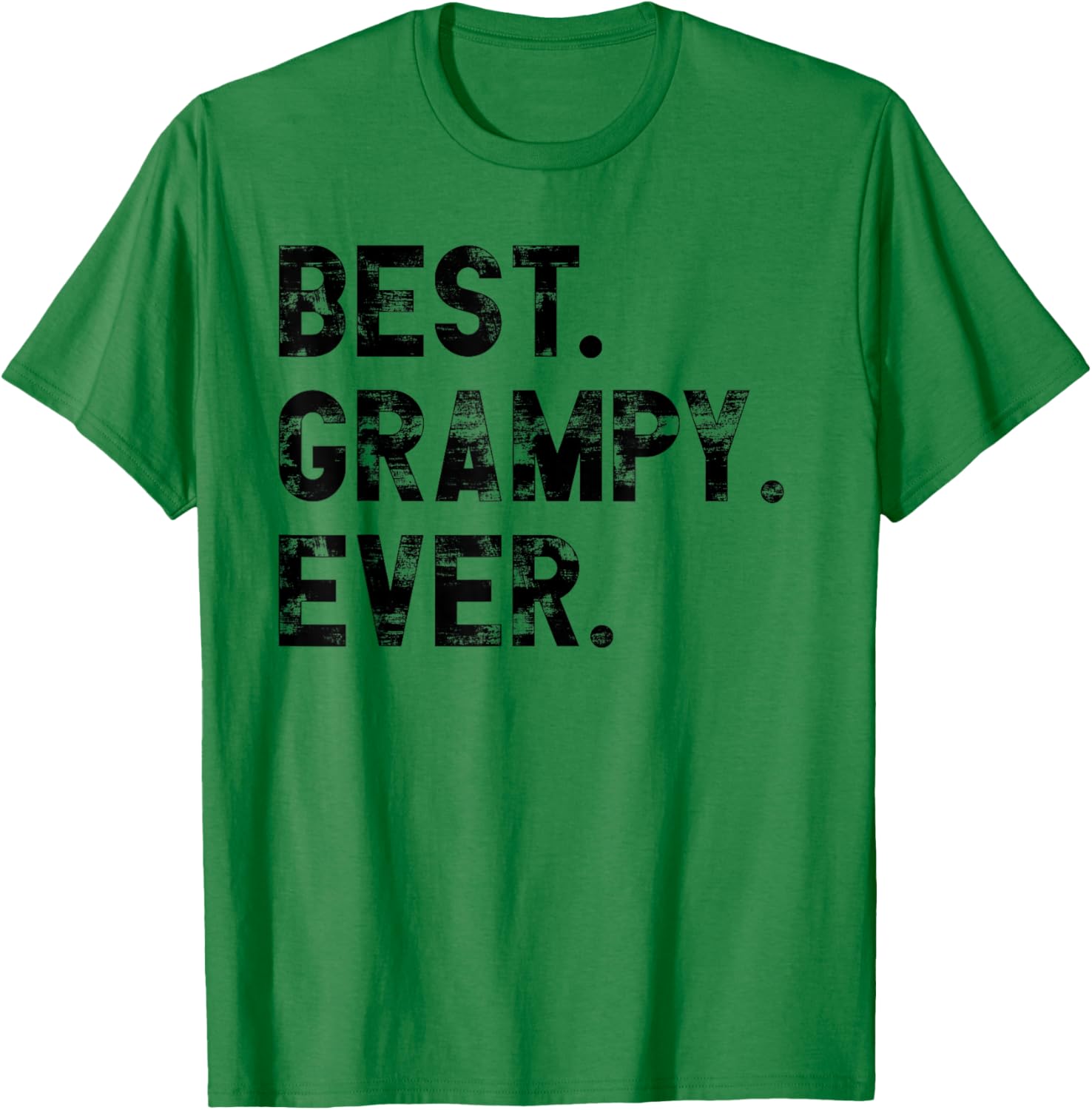 Fathers day Grandson Granddaughter to give Best Grampy Ever T-Shirt - T-Shirt | Irish Green