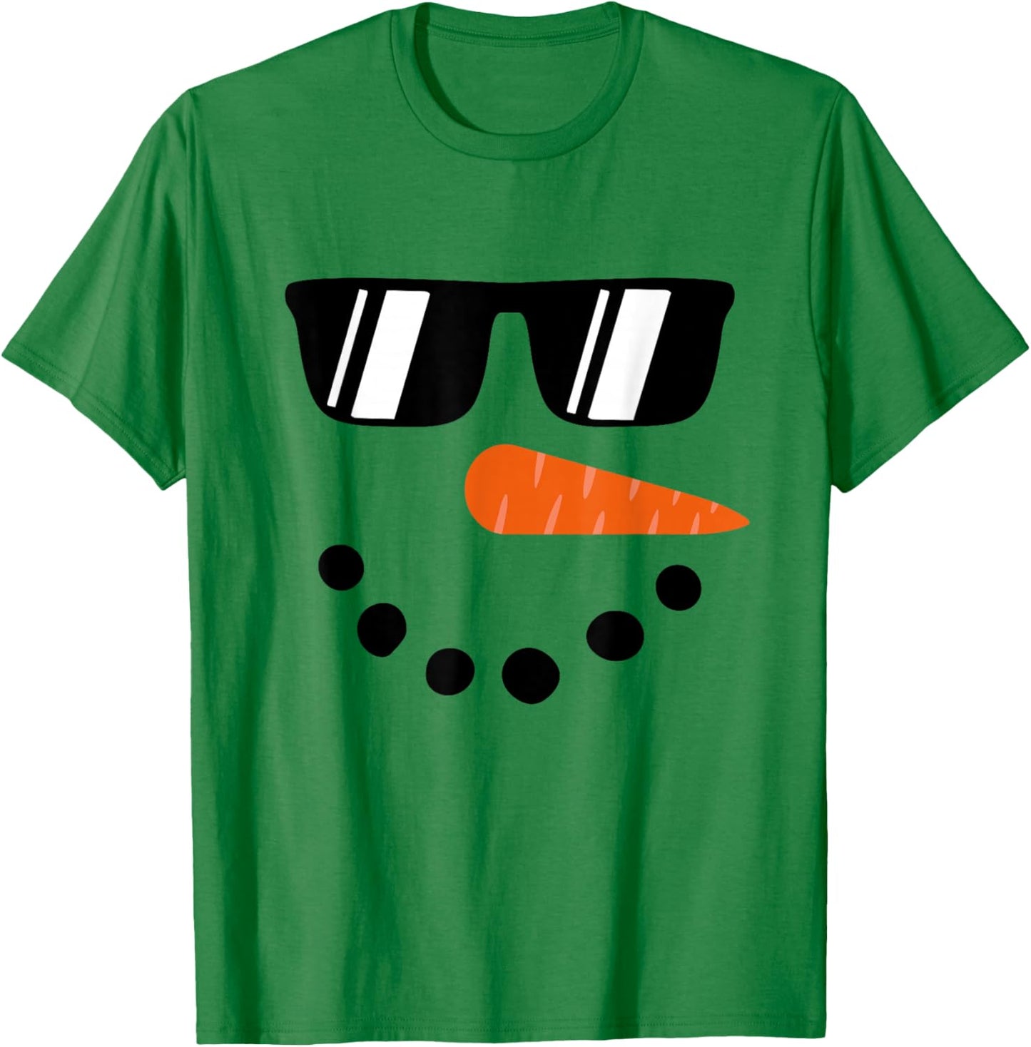 Snowman Shirts for Boys Kids Toddlers Women Christmas Winter T-Shirt - T-Shirt | Irish Green