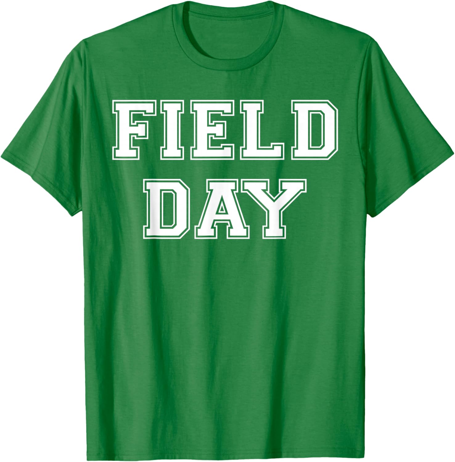 Matching School Field Day 2022 teachers students kids Red T-Shirt - T-Shirt | Irish Green