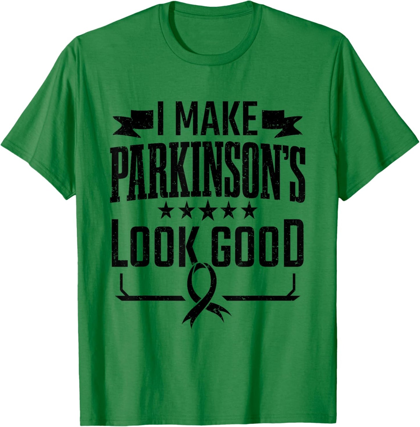 Parkinson's Disease Awareness I Make Parkinsons Look Good T-Shirt - T-Shirt | Irish Green