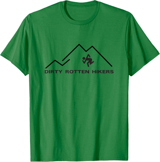 Dirty Rotten Hikers T-Shirt - T-Shirt | Irish Green