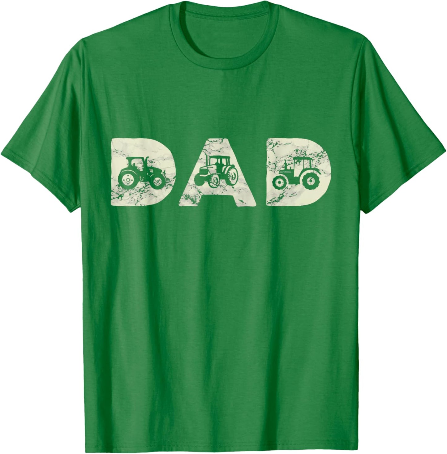 Tractor Dad Farming Father Farm Lover Farmer Daddy T-Shirt - T-Shirt | Irish Green
