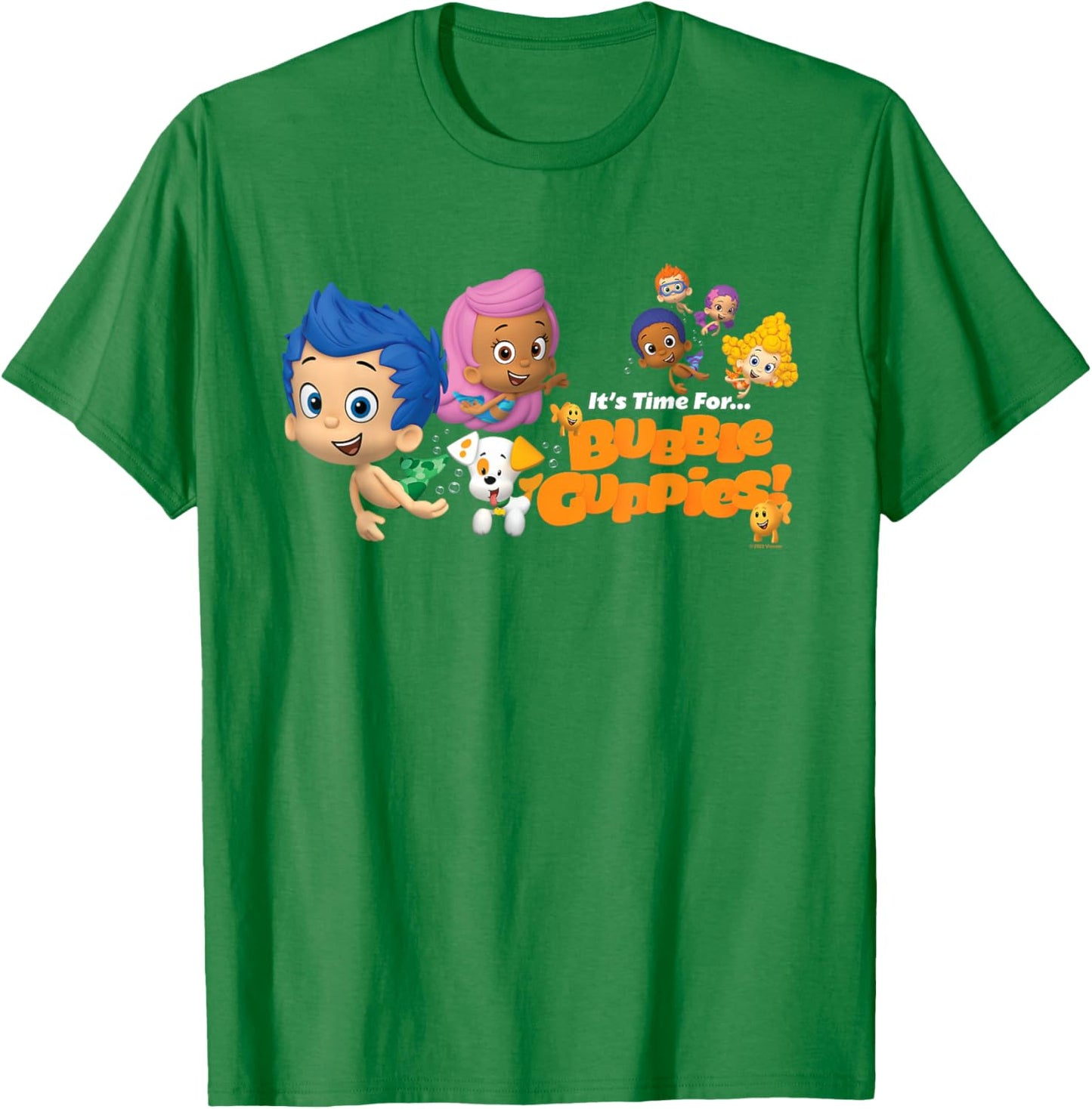 Bubble Guppies It's Time! T-Shirt - T-Shirt | Irish Green