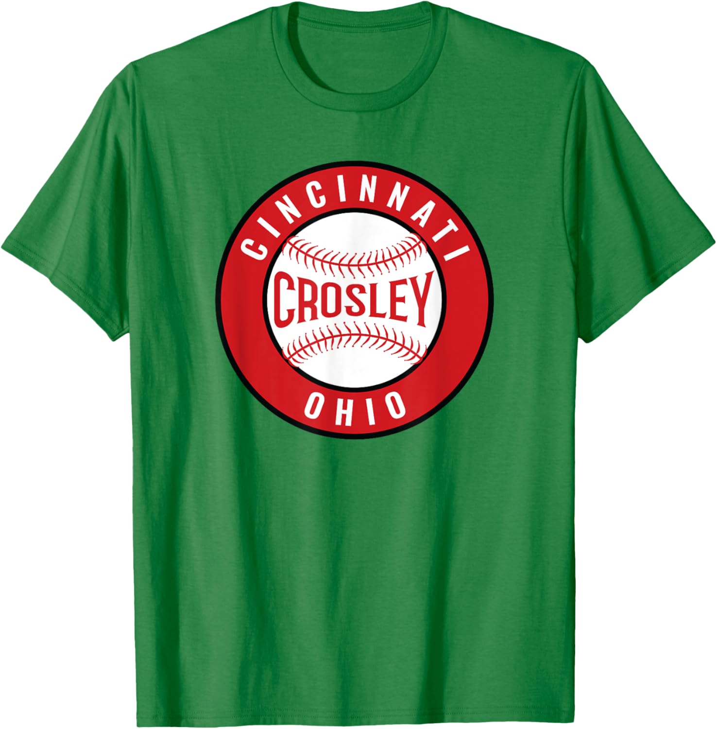 Crosley Field Cincinnati T-Shirt - T-Shirt | Irish Green