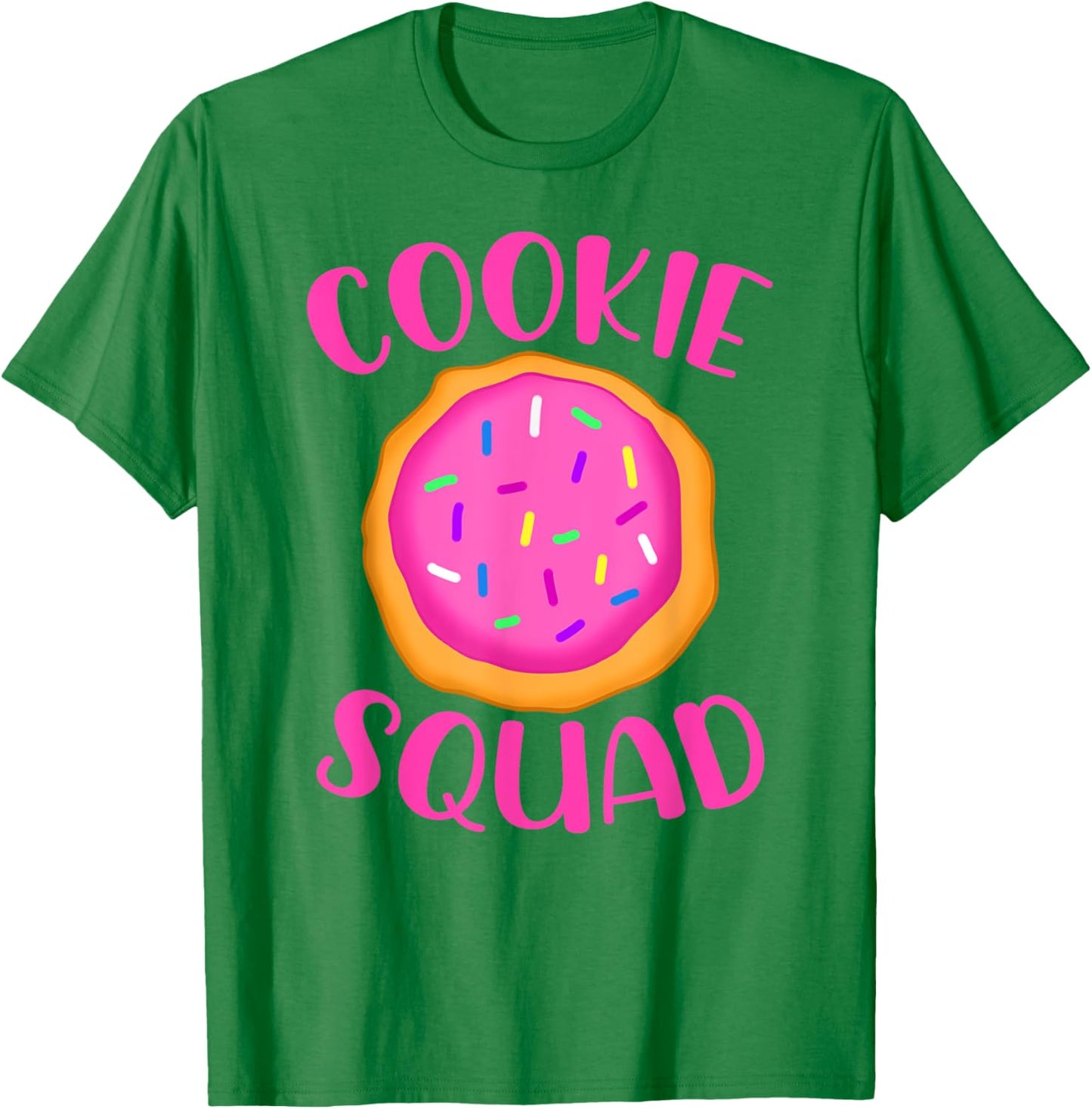 Sugar Cookie Squad Team Girls Cookie Baker Cookies T-Shirt - T-Shirt | Irish Green