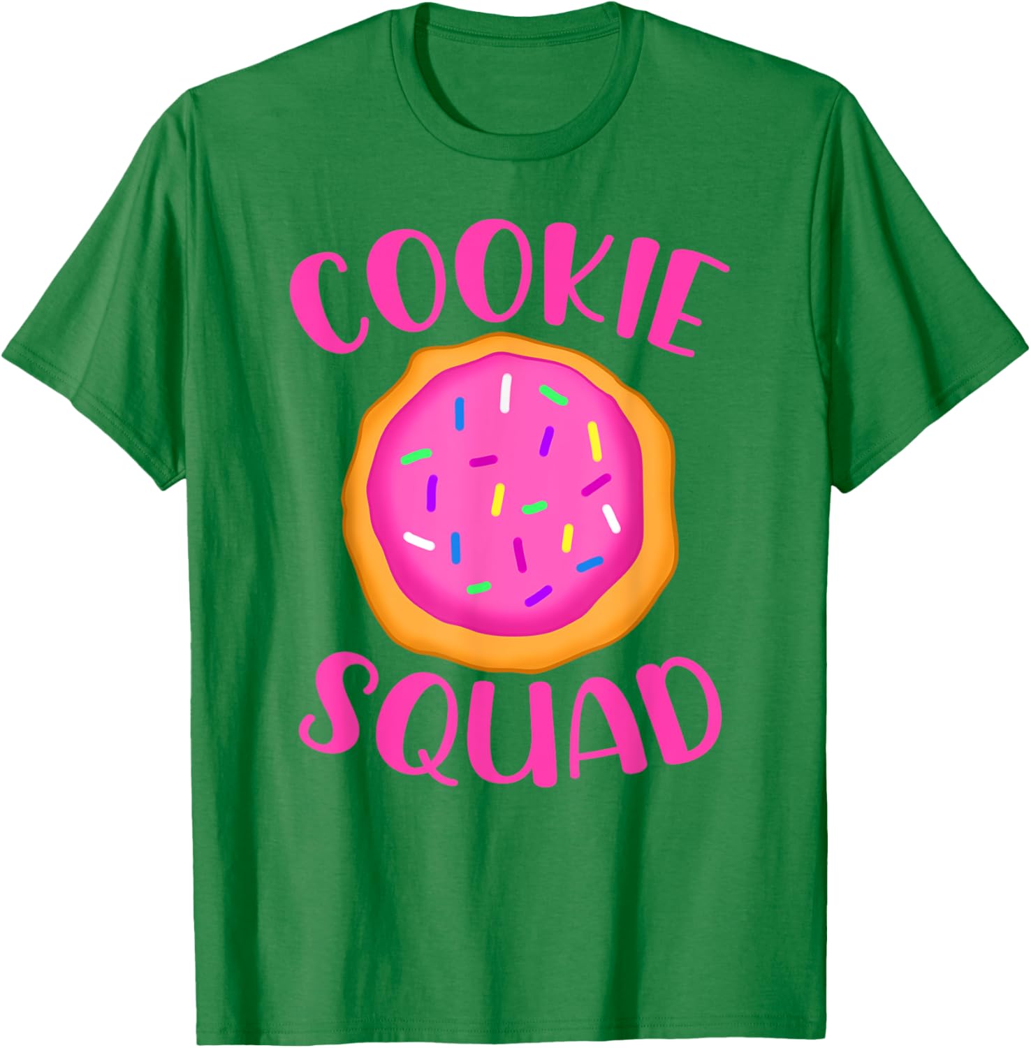 Sugar Cookie Squad Team Girls Cookie Baker Cookies T-Shirt - T-Shirt | Irish Green