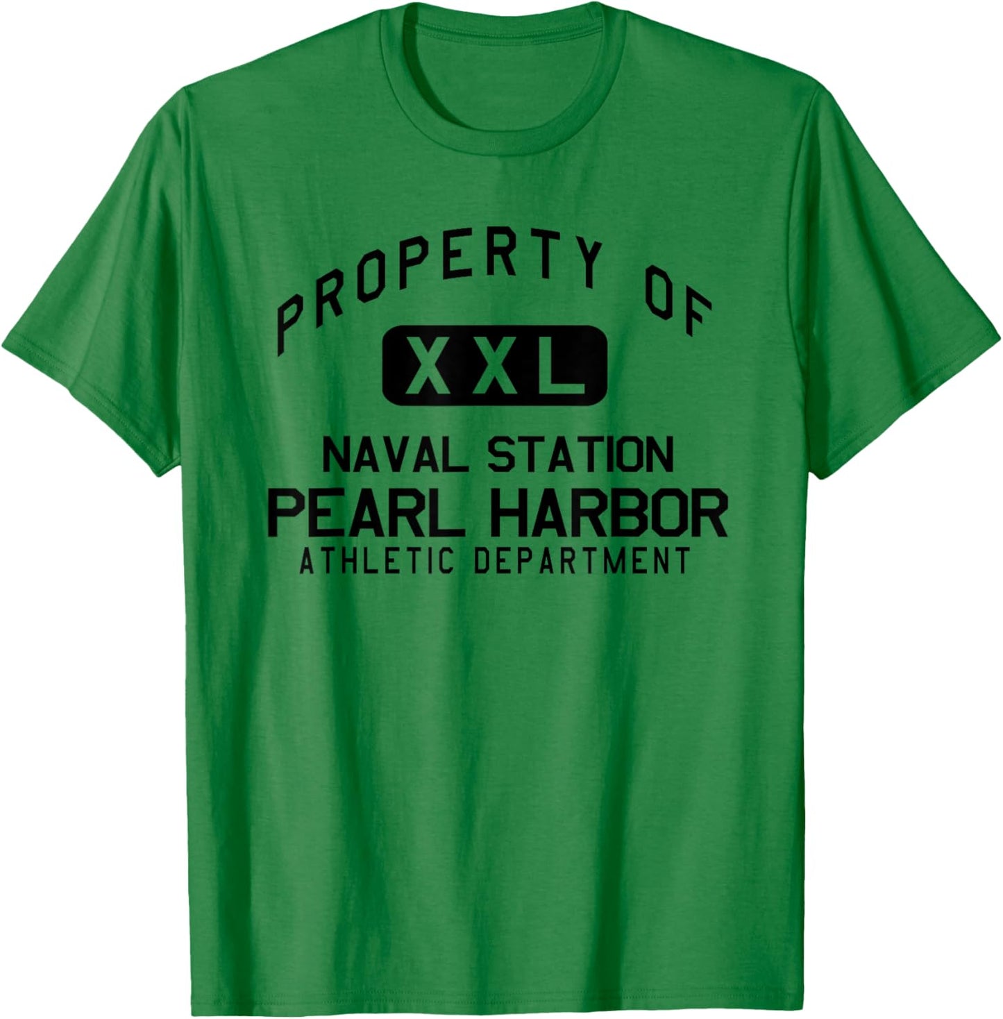 Property of Naval Station Pearl Harbor Athletic Department T-Shirt - T-Shirt | Irish Green