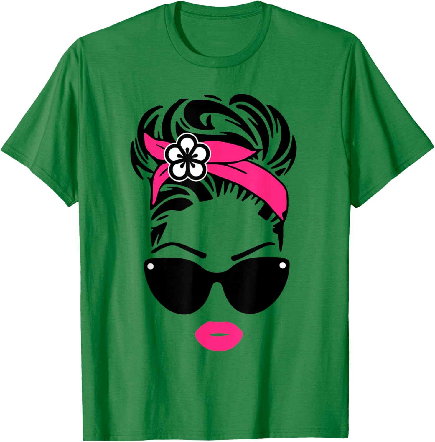 Rockabilly Girl Pin Up Style Retro 50s Sock Hop Party Pinup T-Shirt - T-Shirt | Irish Green