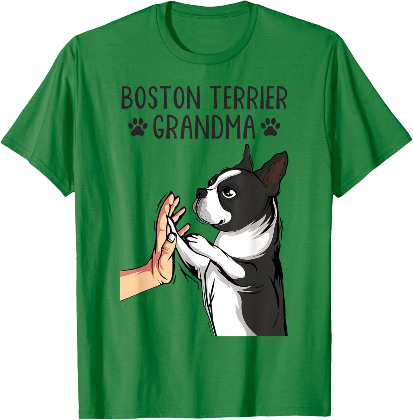 Boston Terrier Grandma Bostie Dog Mom Mother´s Day Women T-Shirt - T-Shirt | Irish Green