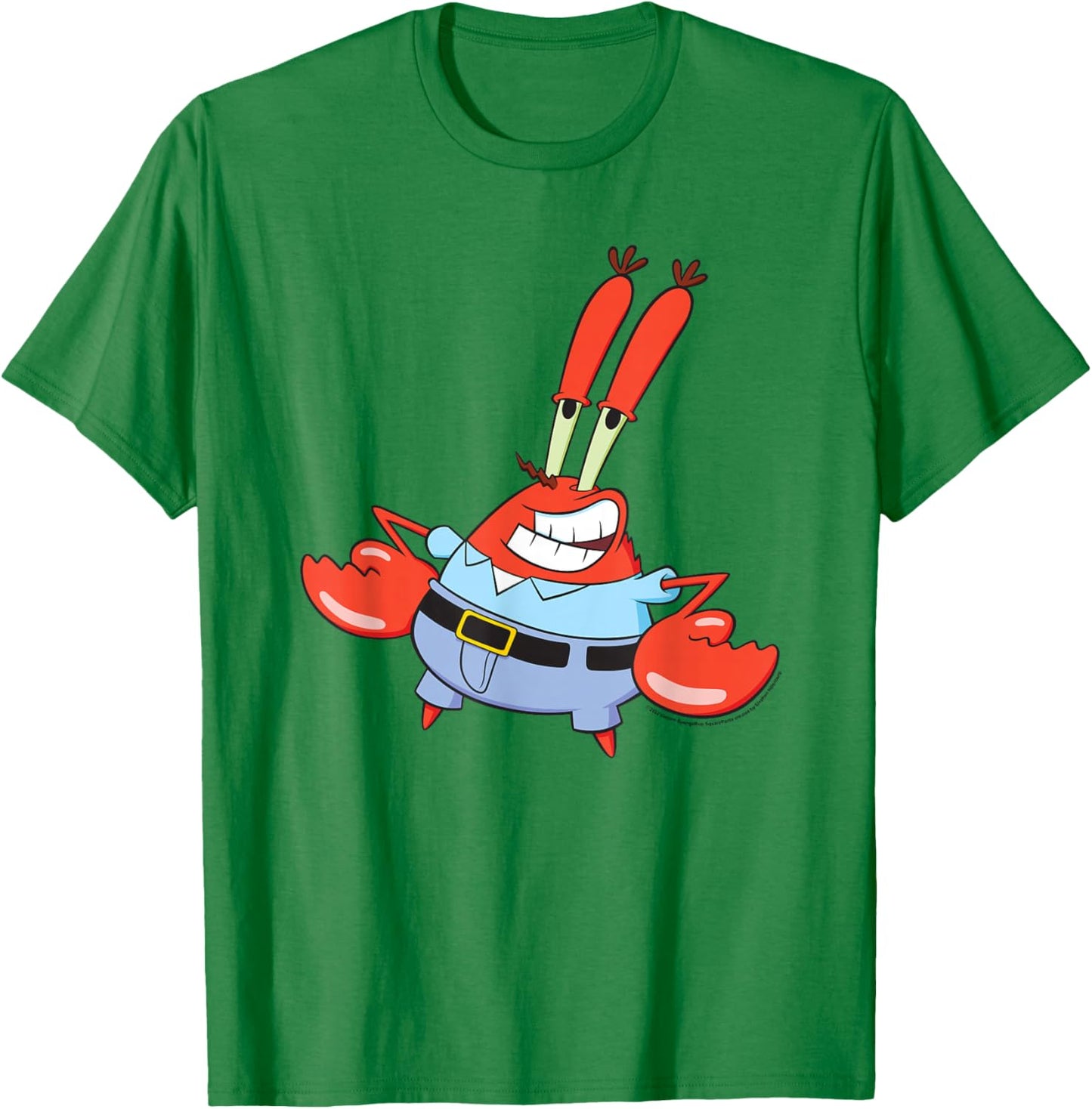 SpongeBob SquarePants Mr. Krabby T-Shirt - T-Shirt | Irish Green