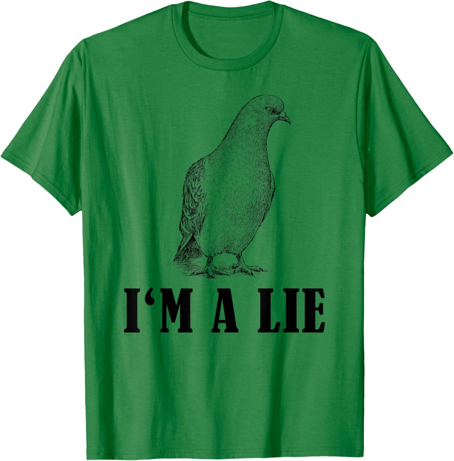 Birds Spie Conspiracy Joke Meme Surveillance | & T-Shirt - T-Shirt | Irish Green