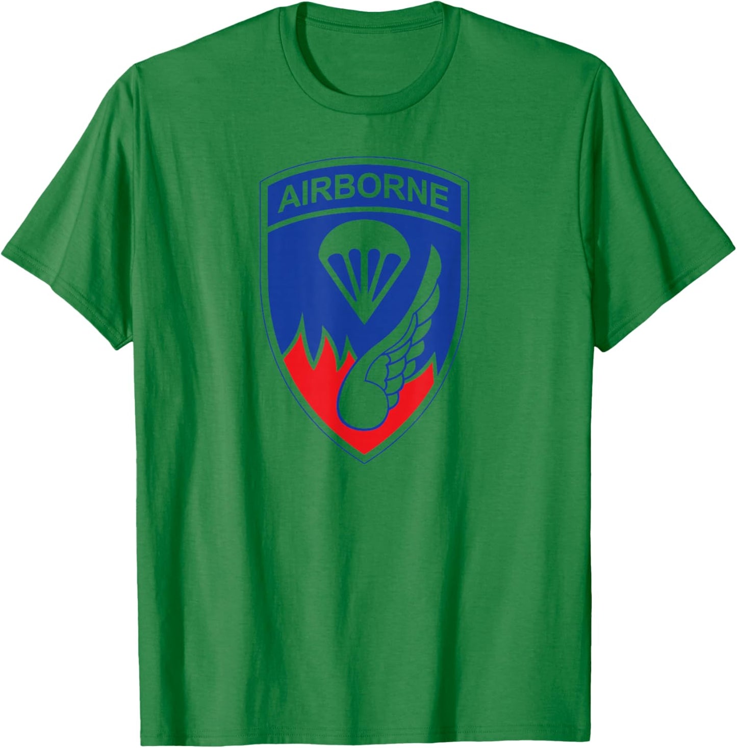 187th Infantry Regiment (Airborne) T-Shirt - T-Shirt | Irish Green