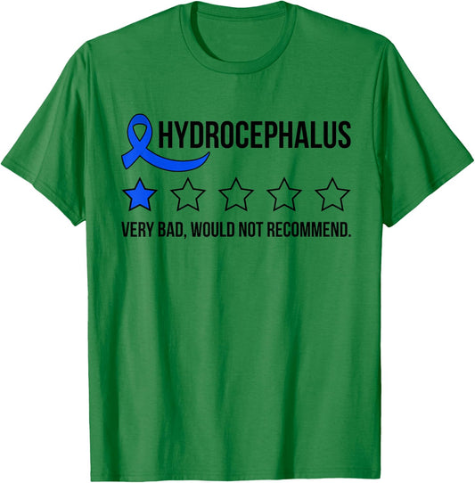 Hydrocephalus Awareness Month Funny Hydrocephalus Survivor T-Shirt - T-Shirt | Irish Green