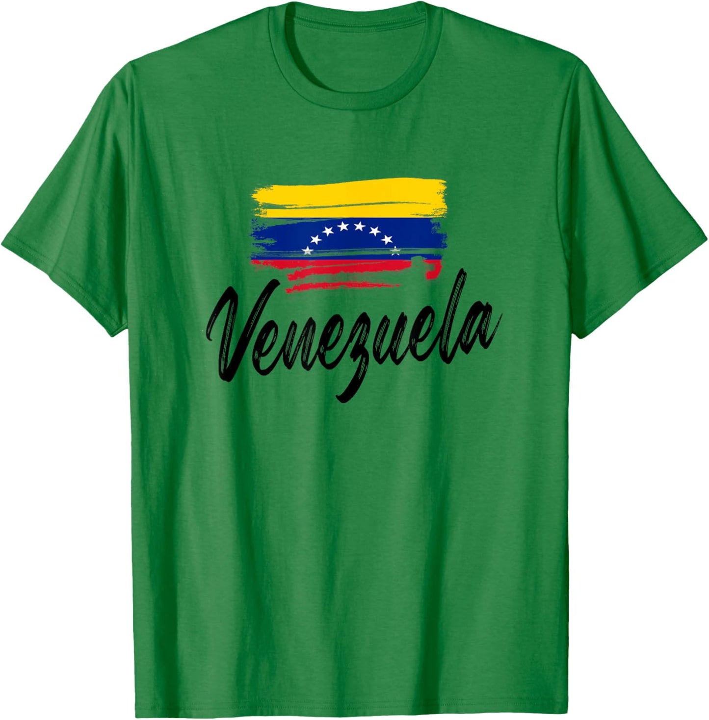 Venezuela Flag Venezuelan Funny Venezolano Pride T-Shirt - T-Shirt | Irish Green