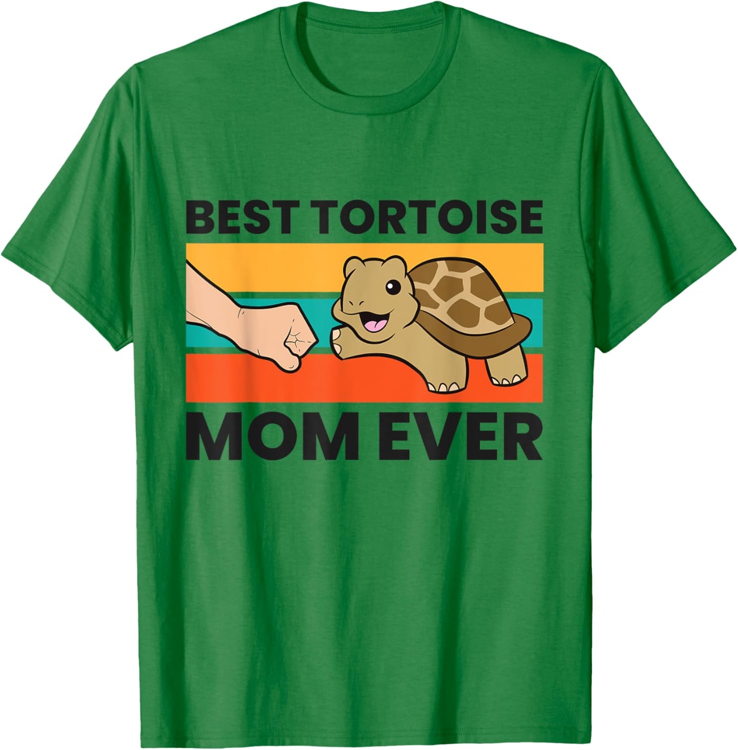 Tortoise Mama Best Tortoise Mom Ever T-Shirt - T-Shirt | Irish Green