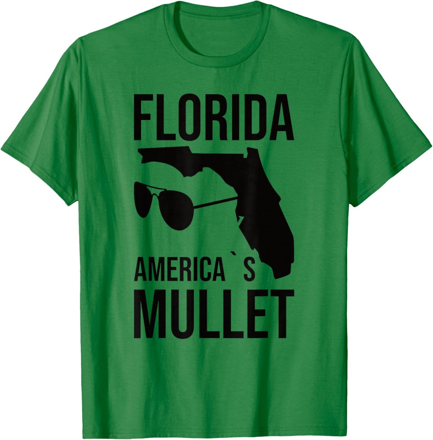 Florida America´s Mullet West Coast T-Shirt - T-Shirt | Irish Green