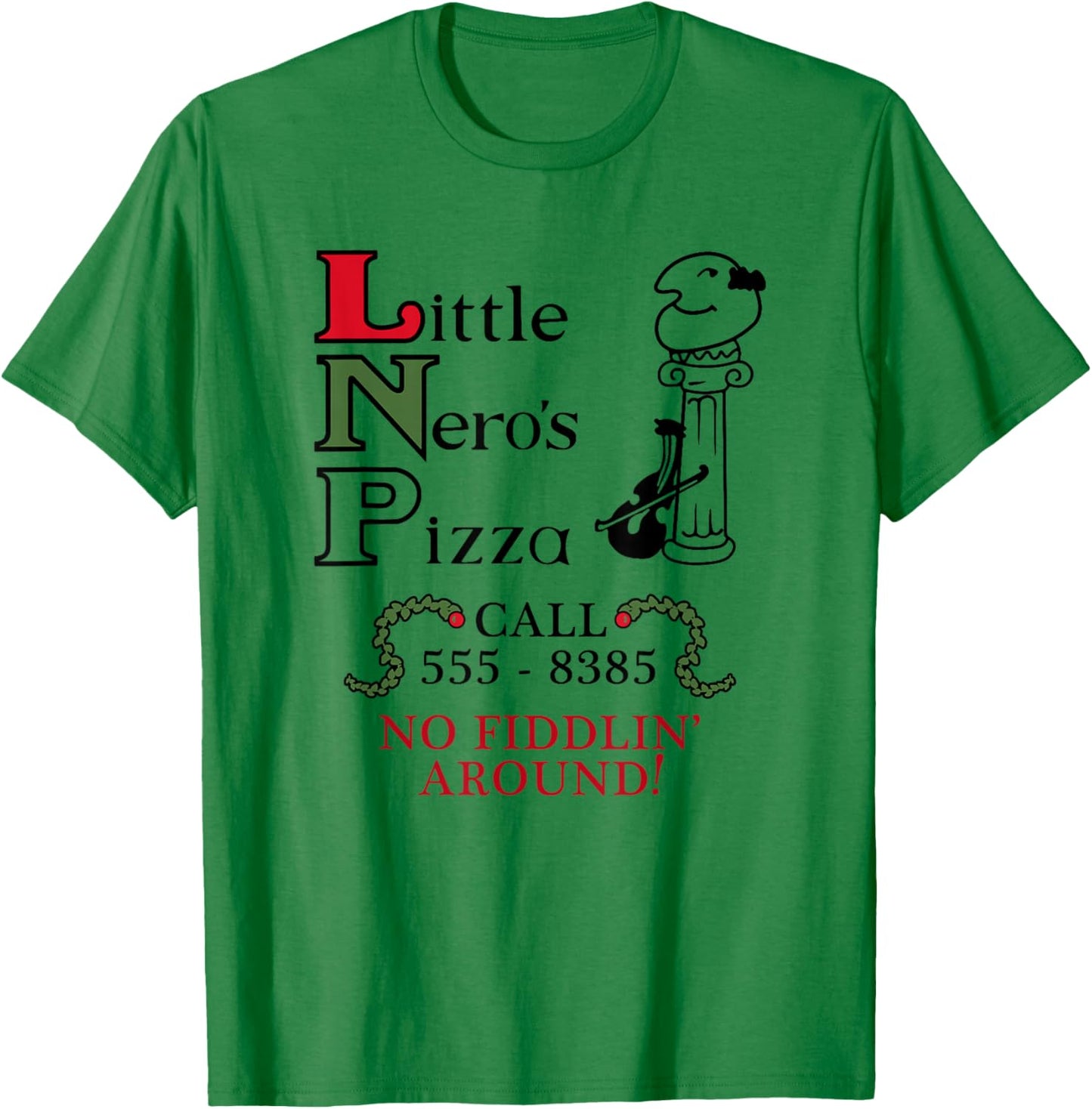 Little Nero's Pizza T-Shirt - T-Shirt | Irish Green