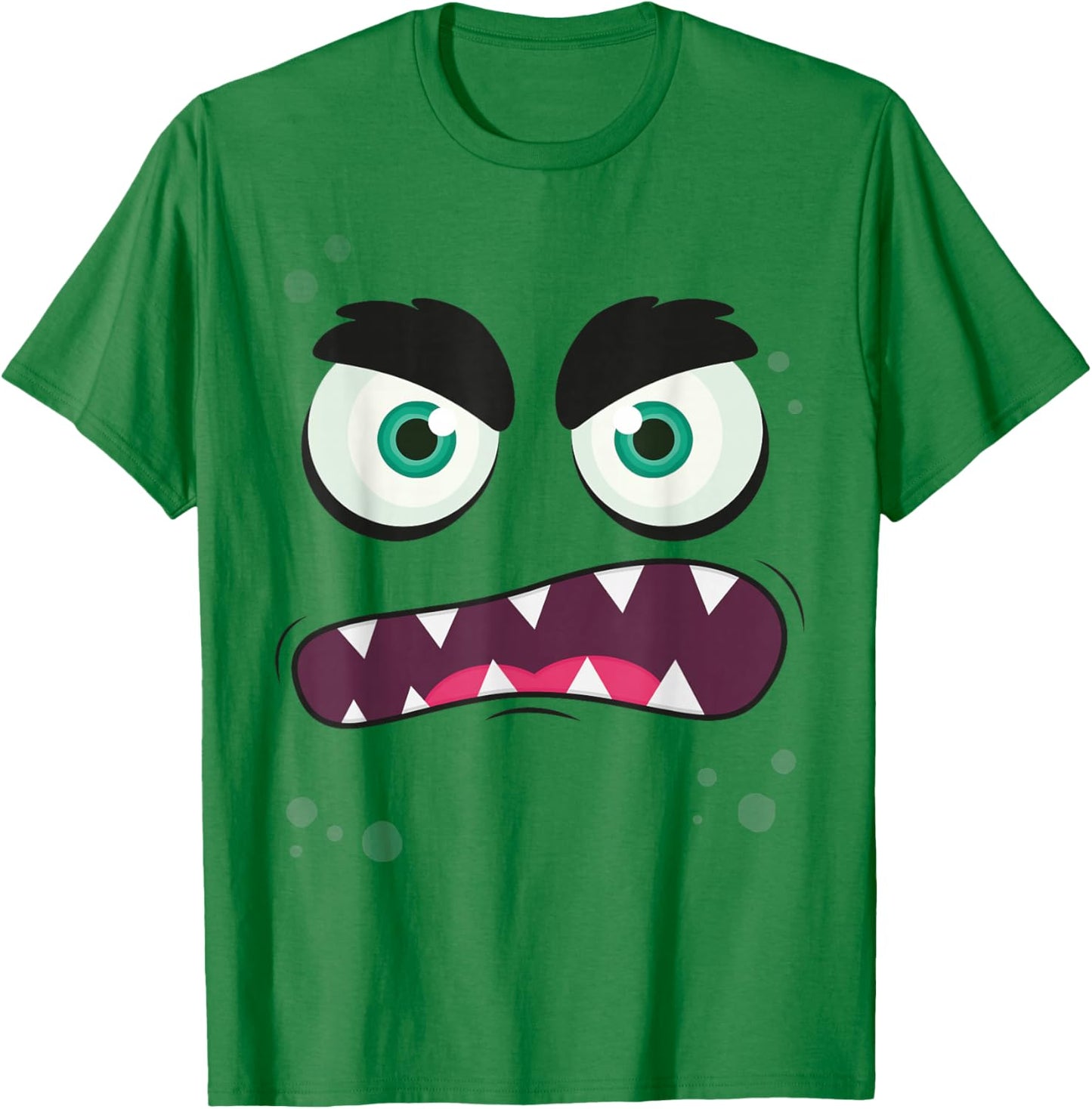 Monster Face T-Shirt - T-Shirt | Irish Green