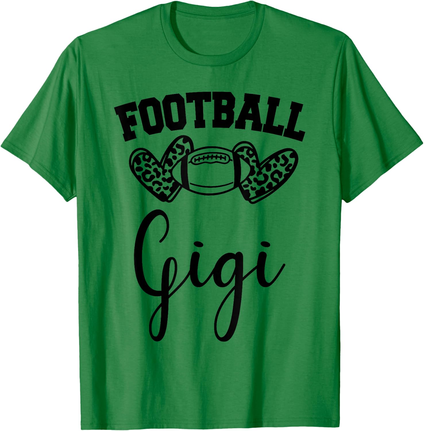American Football Gigi Football Family Matching T-Shirt - T-Shirt | Irish Green