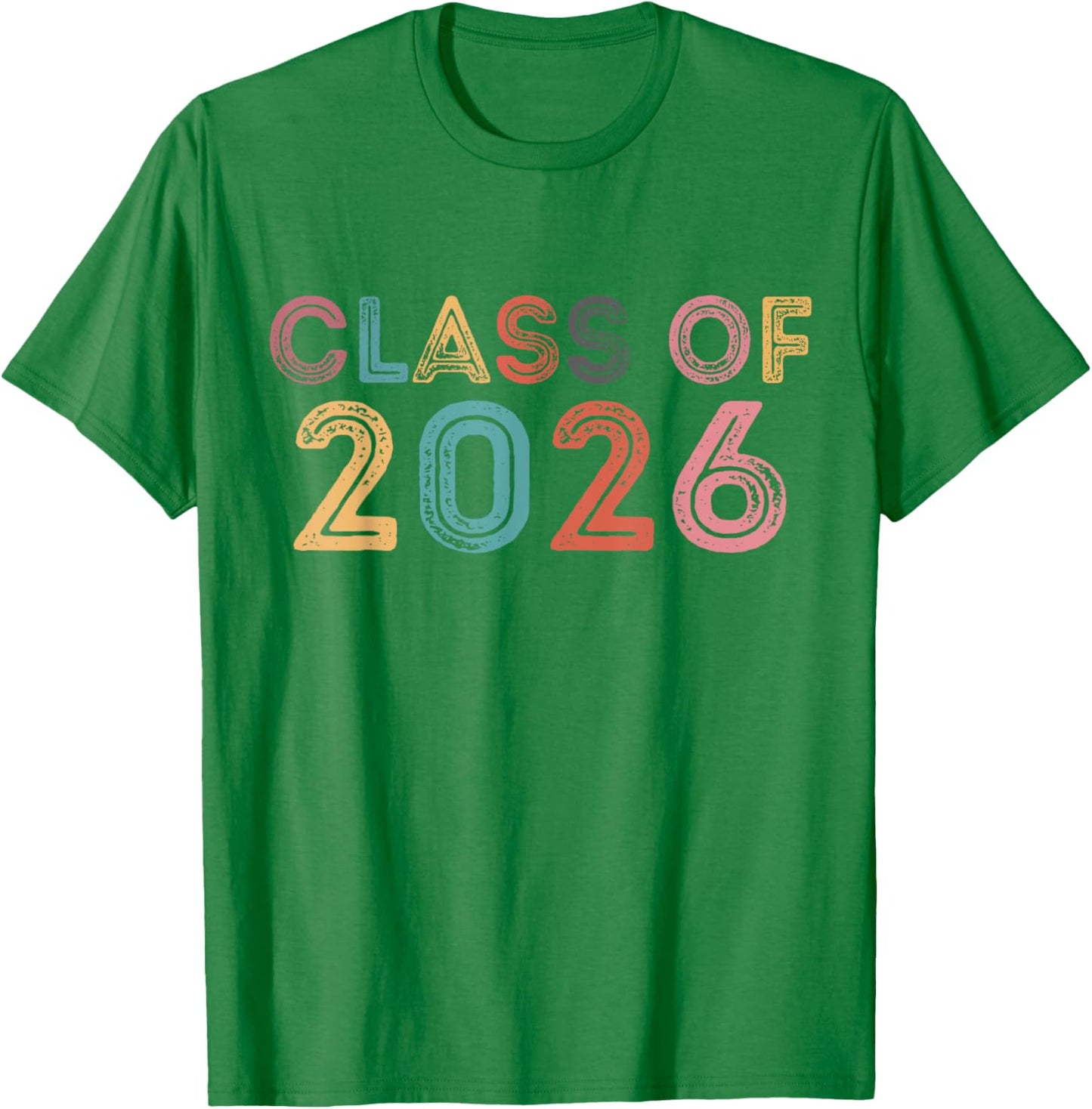 Class Of 2026 Grow With Me Graduation 2026 T-Shirt - T-Shirt | Irish Green